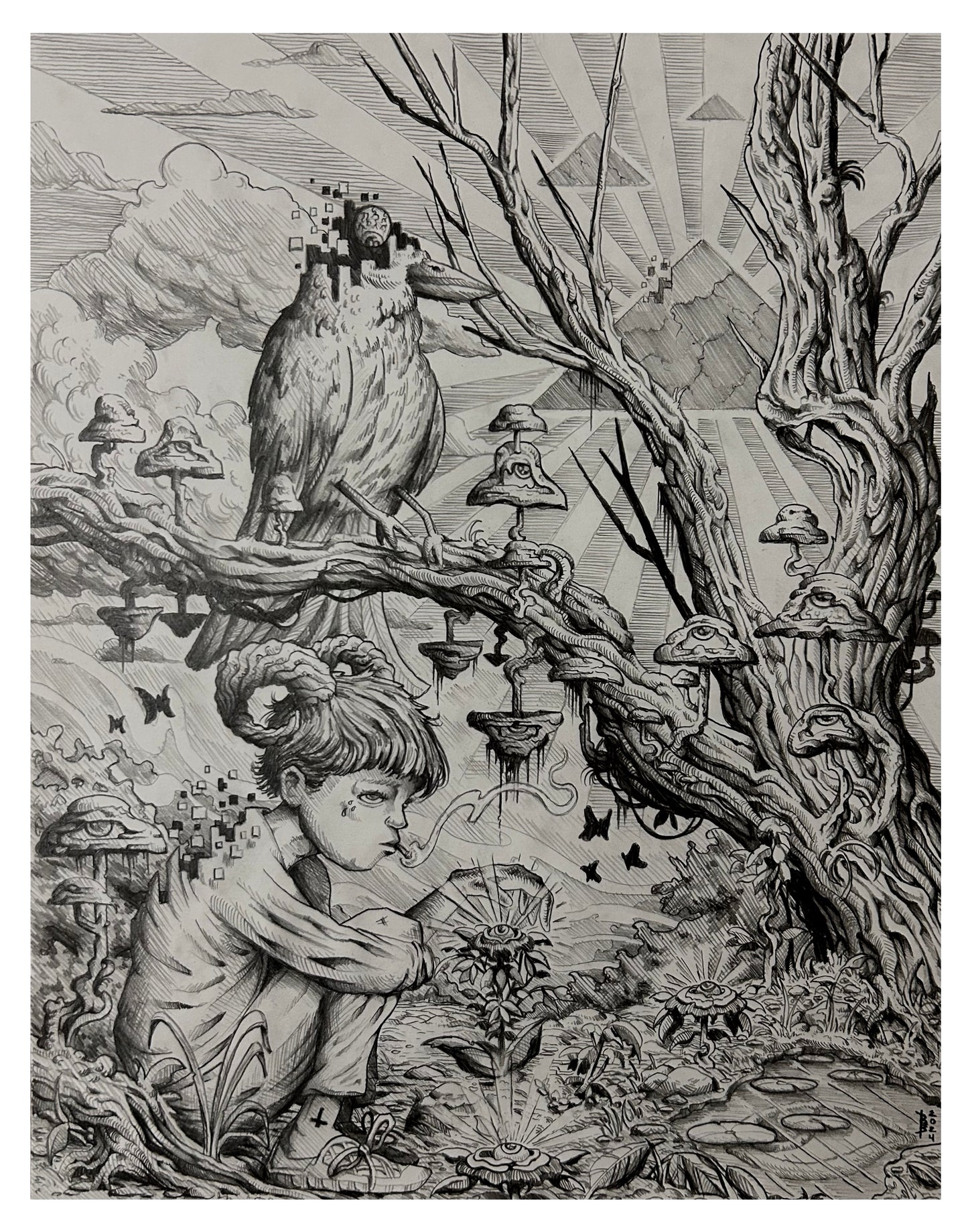“LIMBO” 11in x 14in ORIGINAL