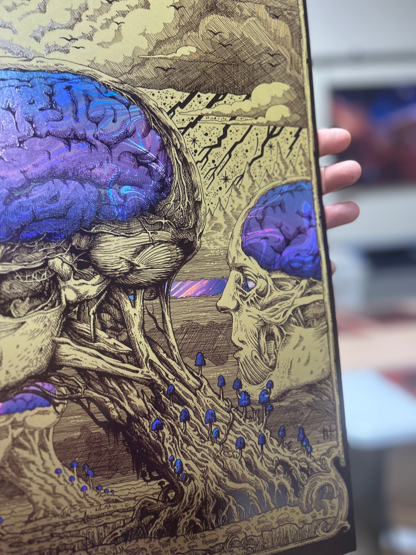“REALM OF THE VEIL” 16in x 20in Limited Edition Foil Print (Standard)