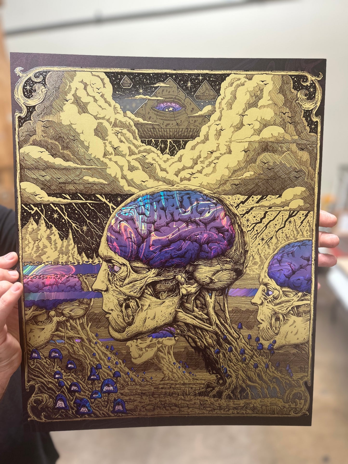 “REALM OF THE VEIL” 16in x 20in Limited Edition Foil Print (Standard)