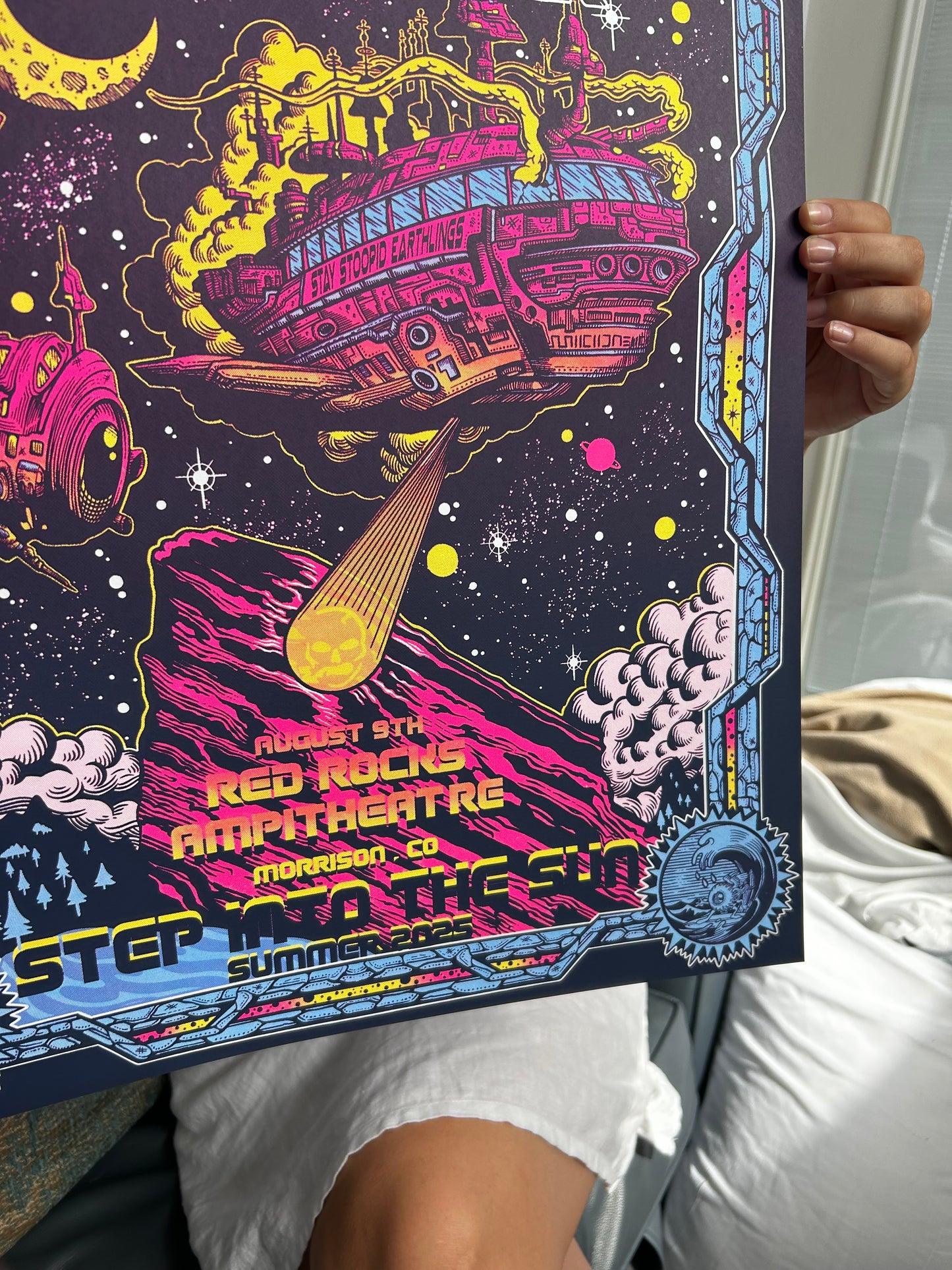 Slightly Stoopid Red Rocks 18in x 24in REGULAR POSTER