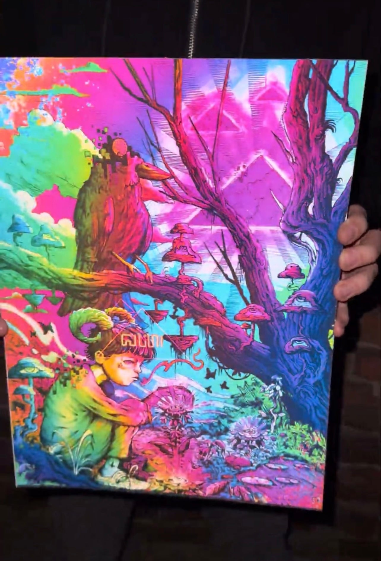 “LIMBO” 12in x 16in LIMITED EDITION HOLOGRAPHIC PRINT