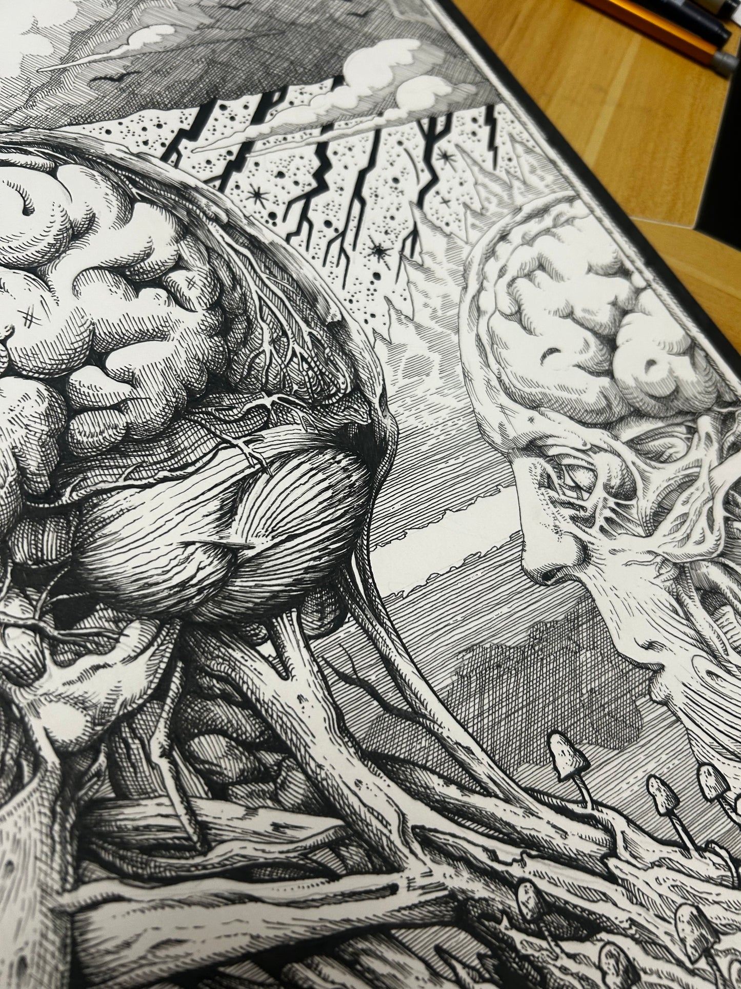“REALM OF THE VEIL” 20in x 24in ORIGINAL