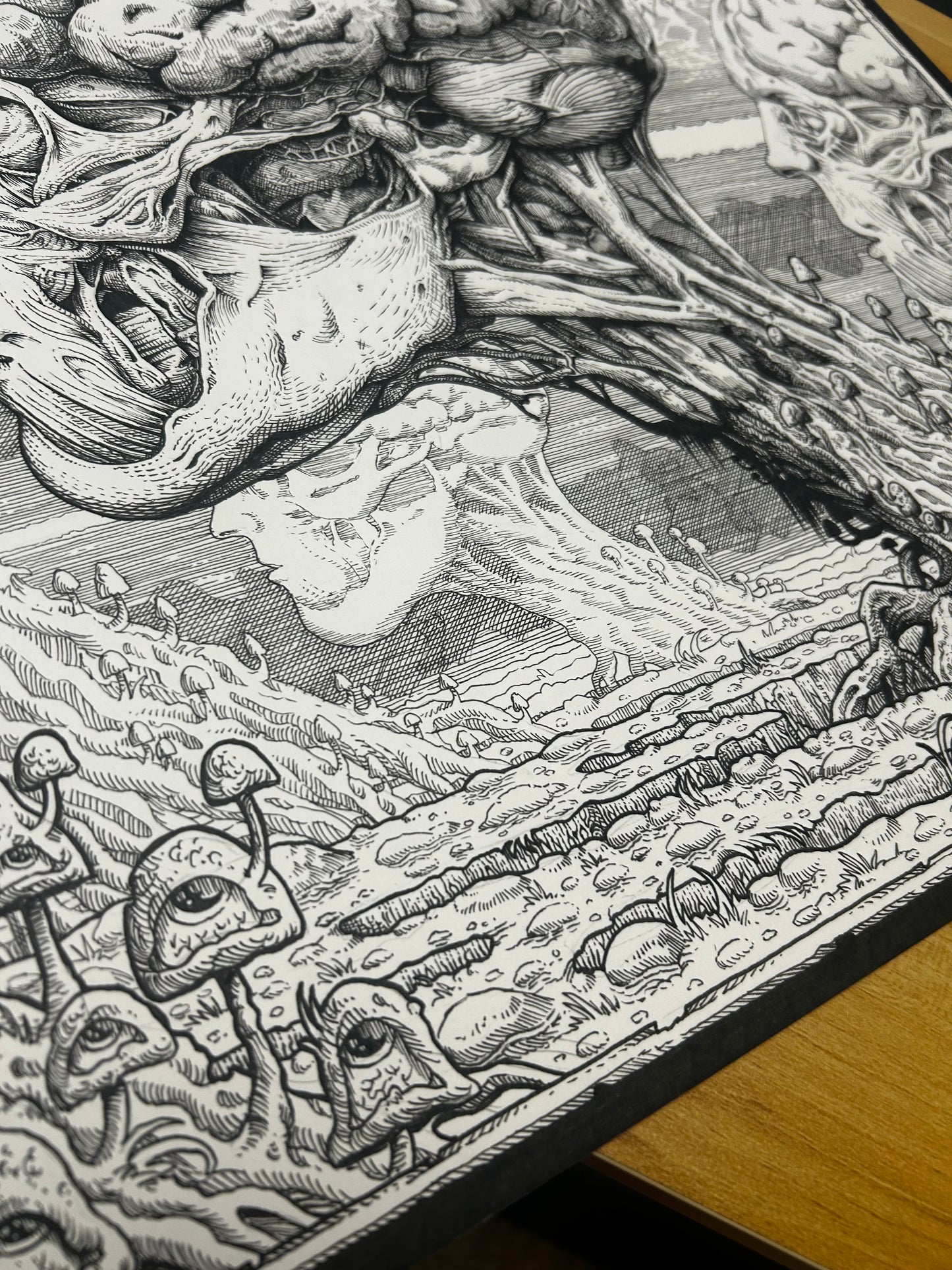 “REALM OF THE VEIL” 20in x 24in ORIGINAL