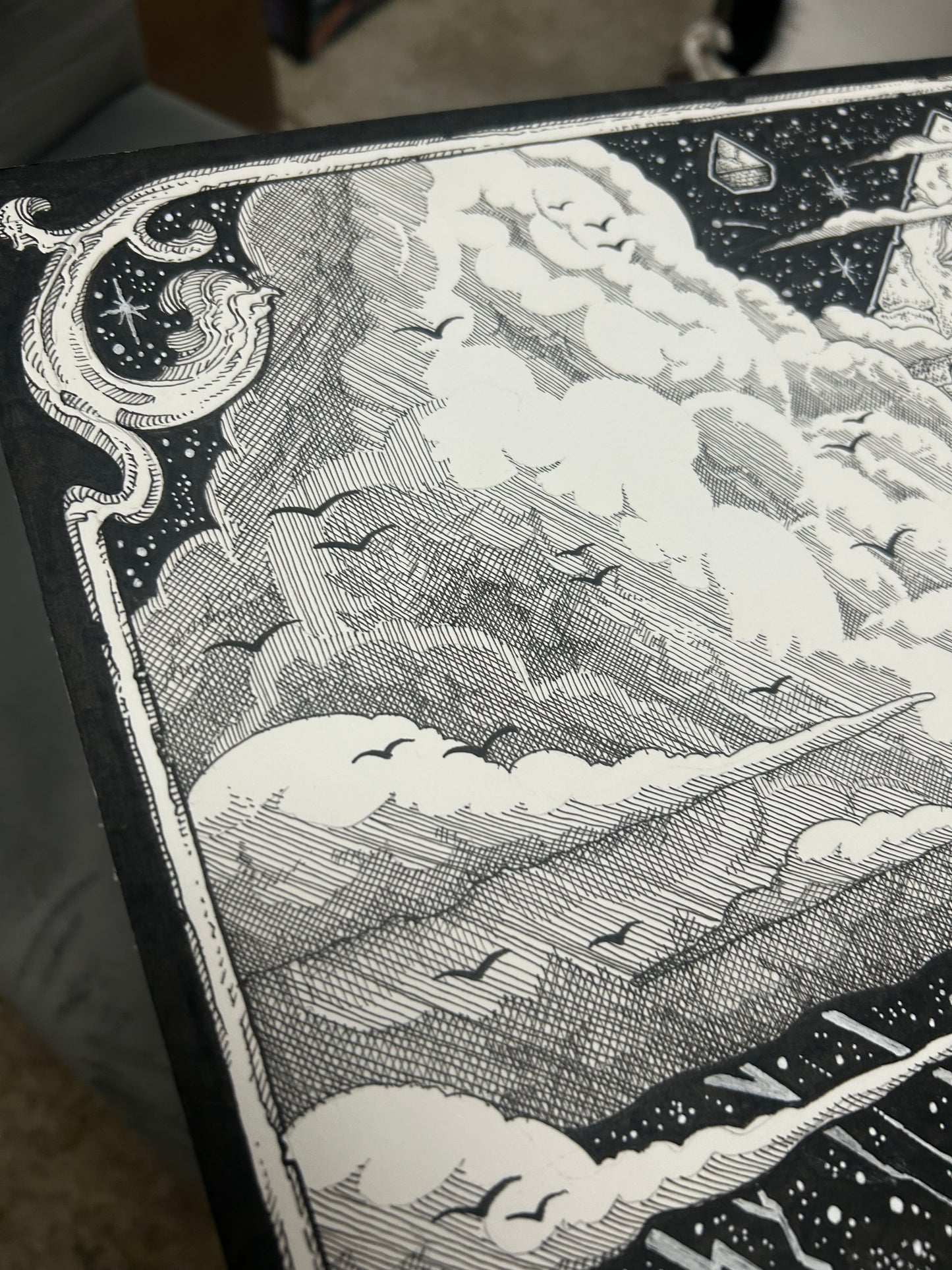 “REALM OF THE VEIL” 20in x 24in ORIGINAL