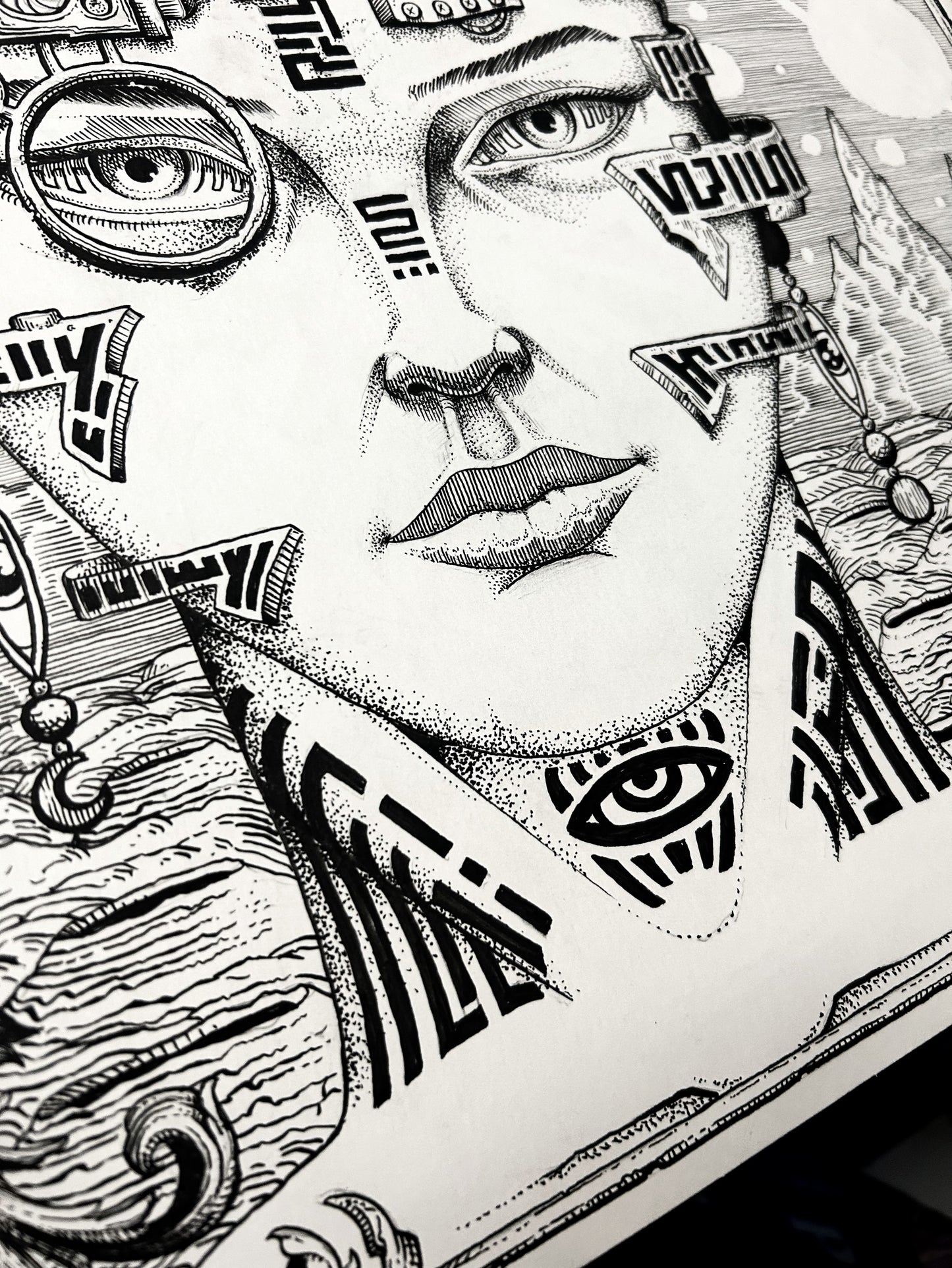 “THE ONE” 17in x 17in ORIGINAL