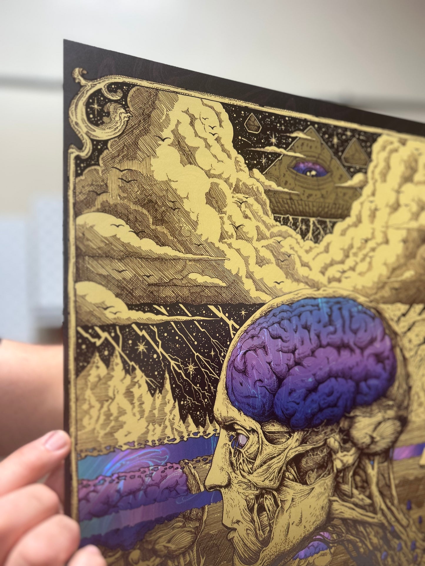 “REALM OF THE VEIL” 16in x 20in Limited Edition Foil Print (Standard)