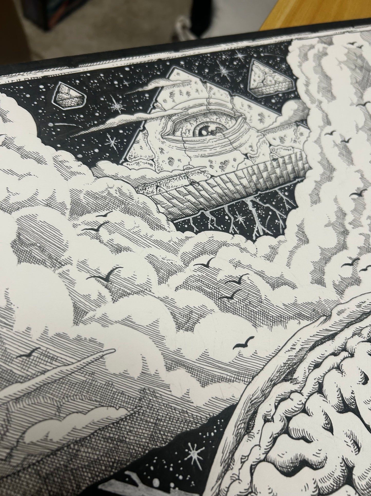“REALM OF THE VEIL” 20in x 24in ORIGINAL