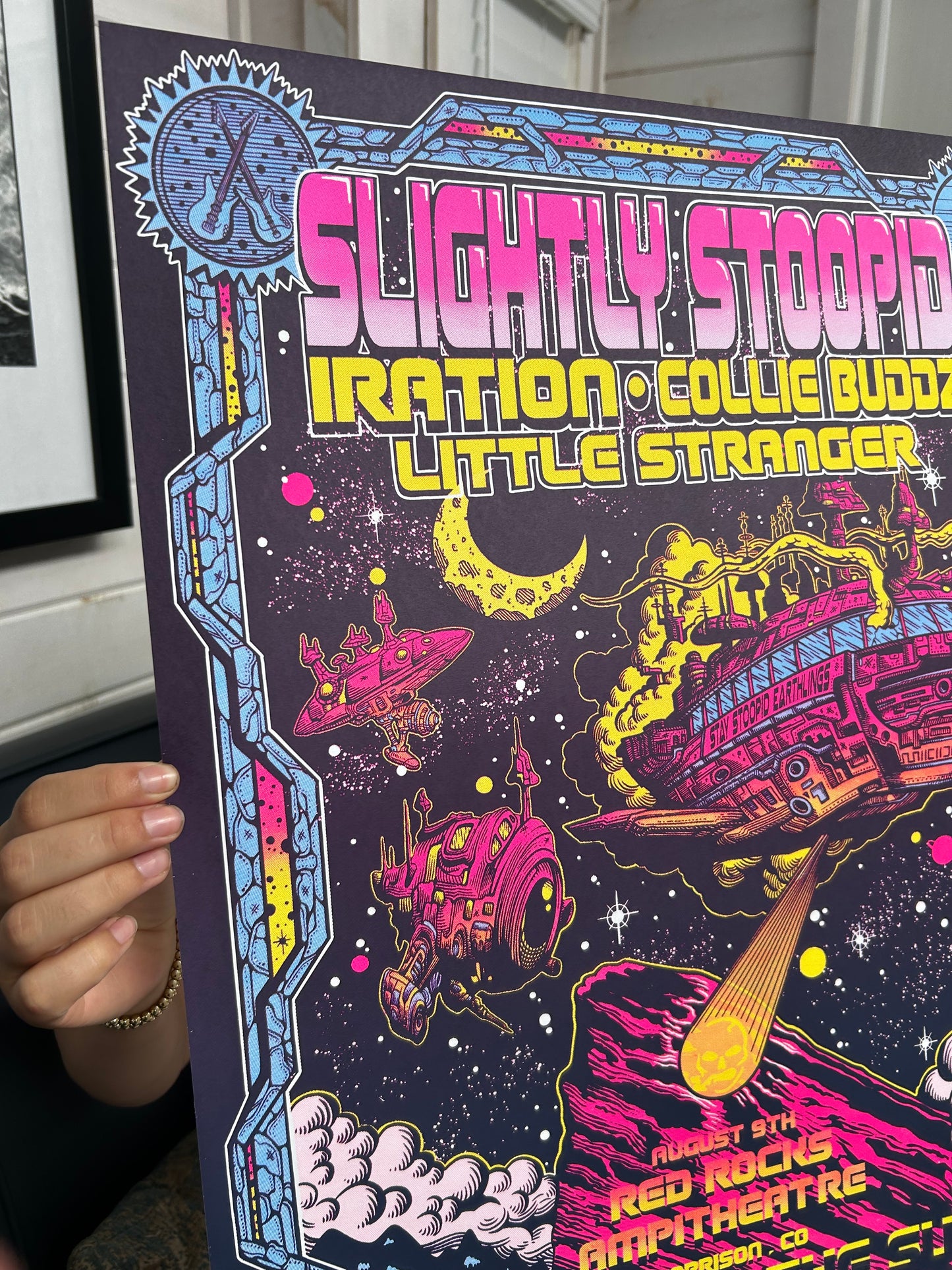 Slightly Stoopid Red Rocks 18in x 24in REGULAR POSTER