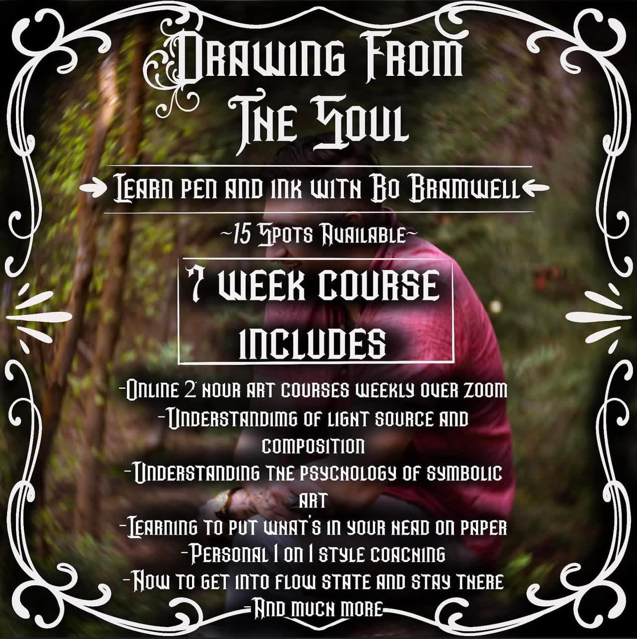 DRAWING FROM THE SOUL Art Course