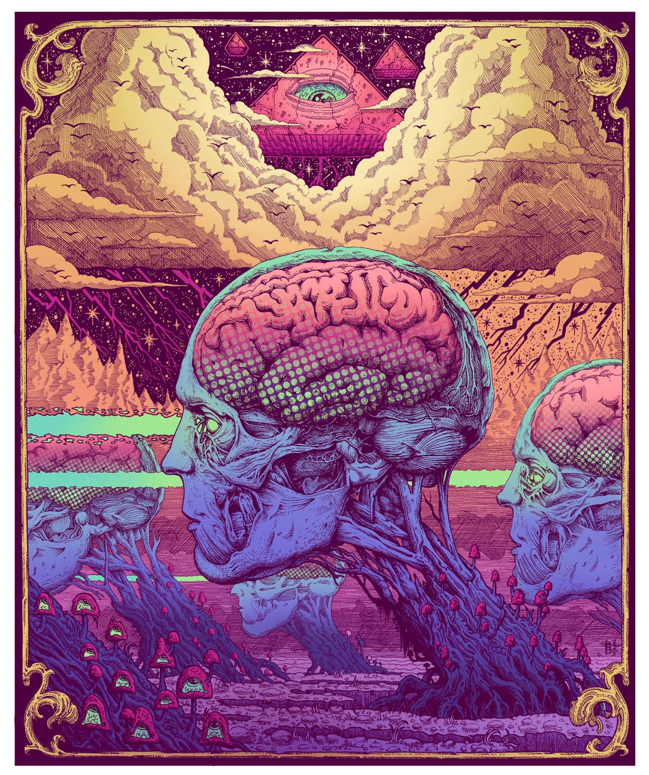 “REALM OF THE VEIL” 20in x 24in LIMITED EDITION CANVAS PRINT