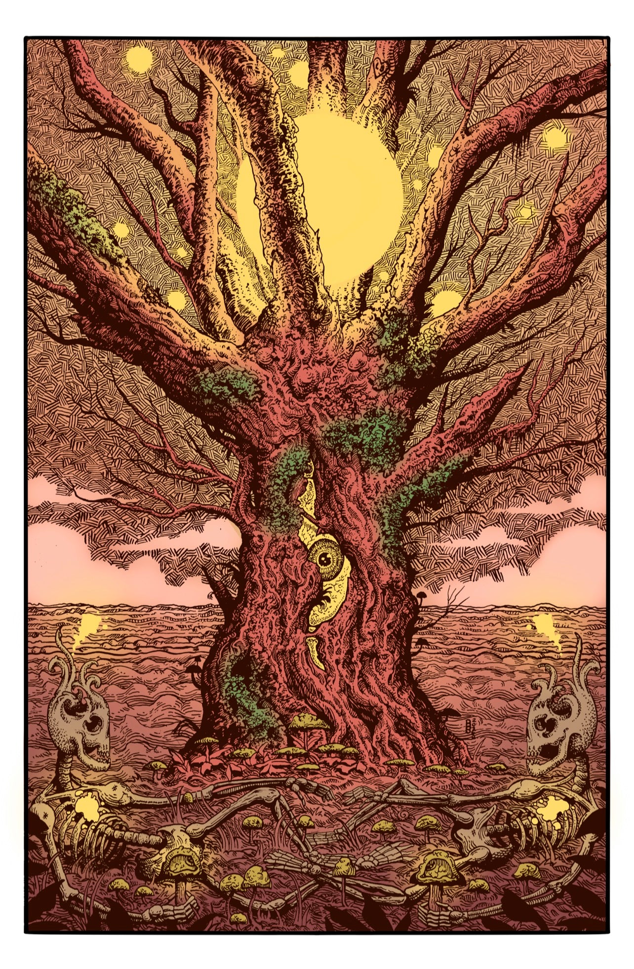 “INTERDIMENSIONAL AWARENESS” 11in x 17in LIMITED EDITION PRINT (COLOR)