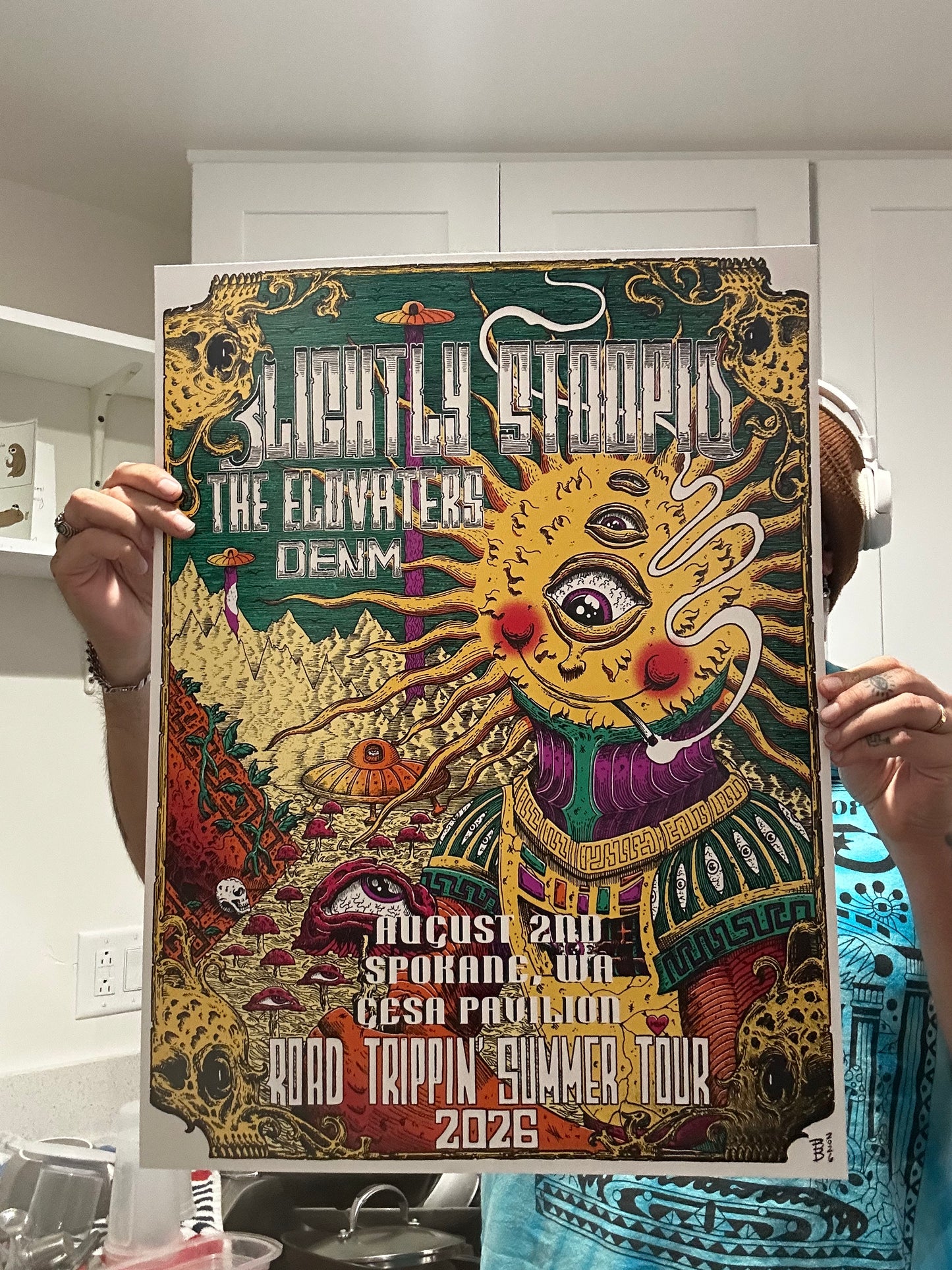 SLIGHTLY STOOPID Spokane, WA 2026 18in x 24in Limited Edition Regular Print
