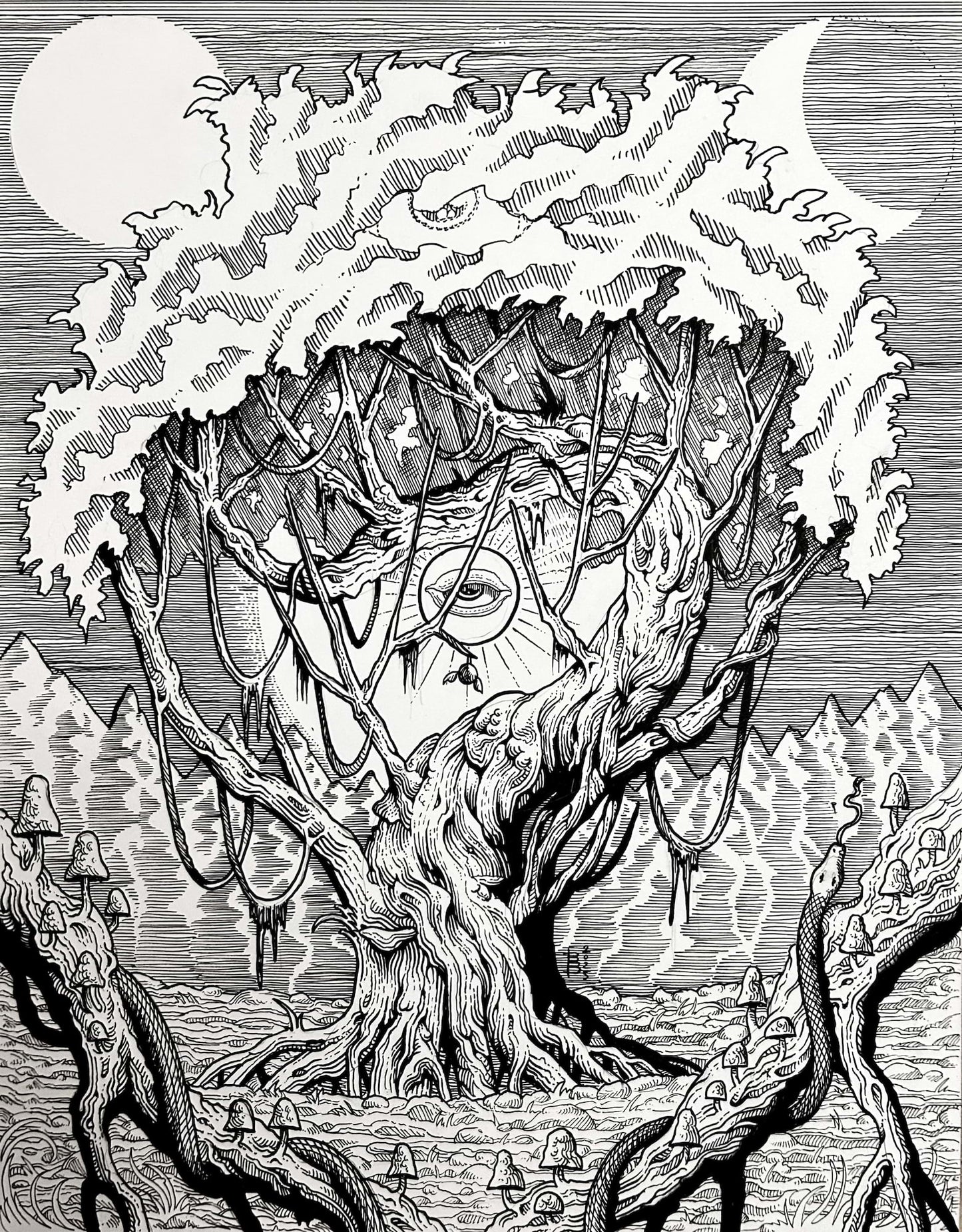 “Lignum Vitae” 11in x 14in LIMITED EDITION PRINT