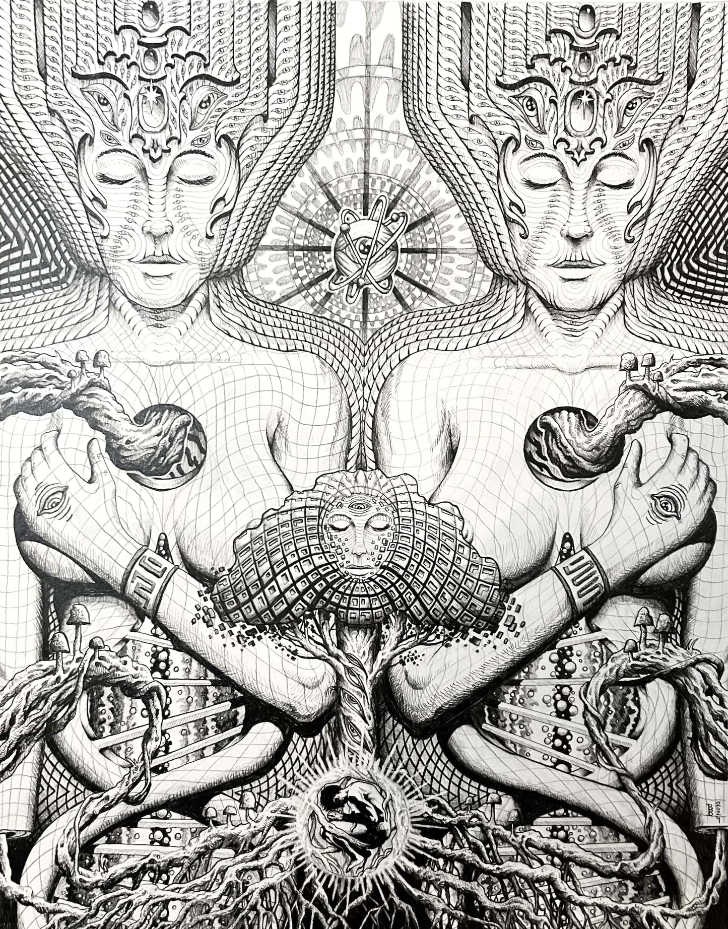 “Son of Gaia” 9in x 12in LIMITED EDITION PRINT