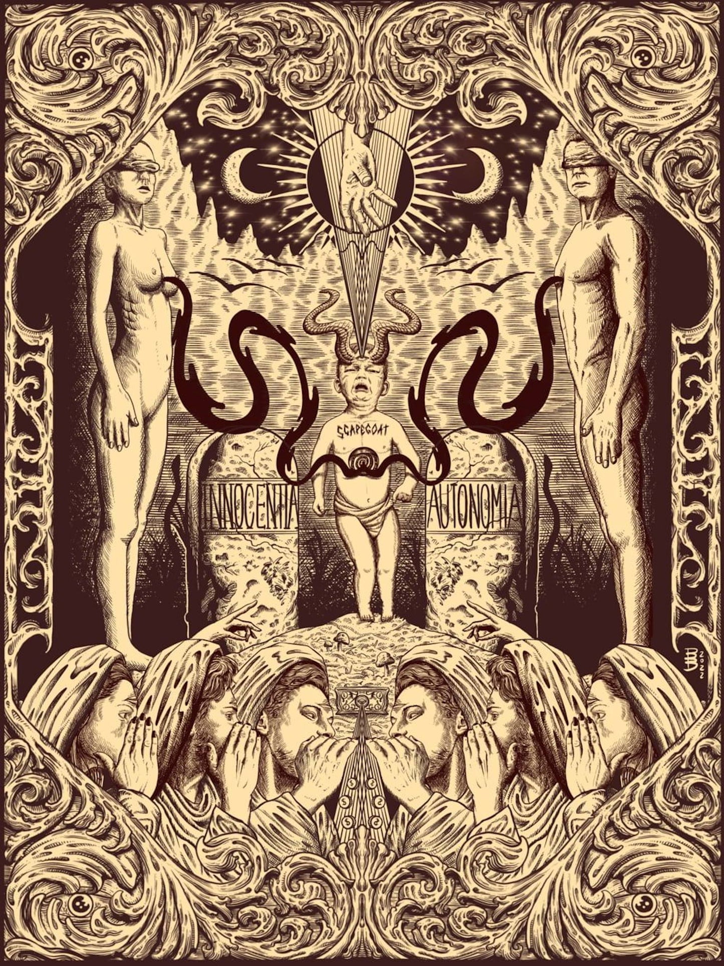 “The Scapegoat” 15in x 20in LIMITED EDITION PRINT