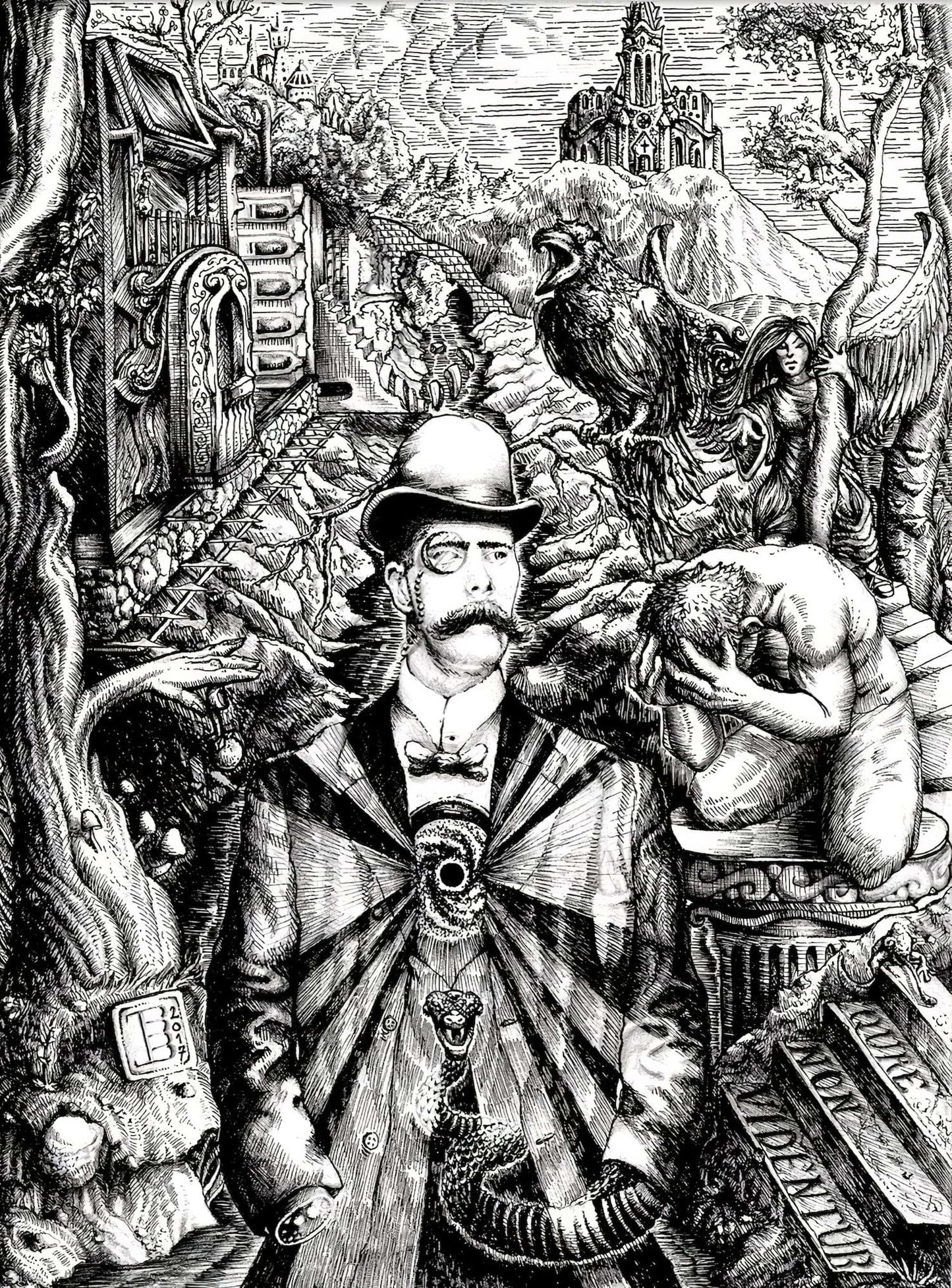 “The Void” 9in x 12in LIMITED EDITION PRINT
