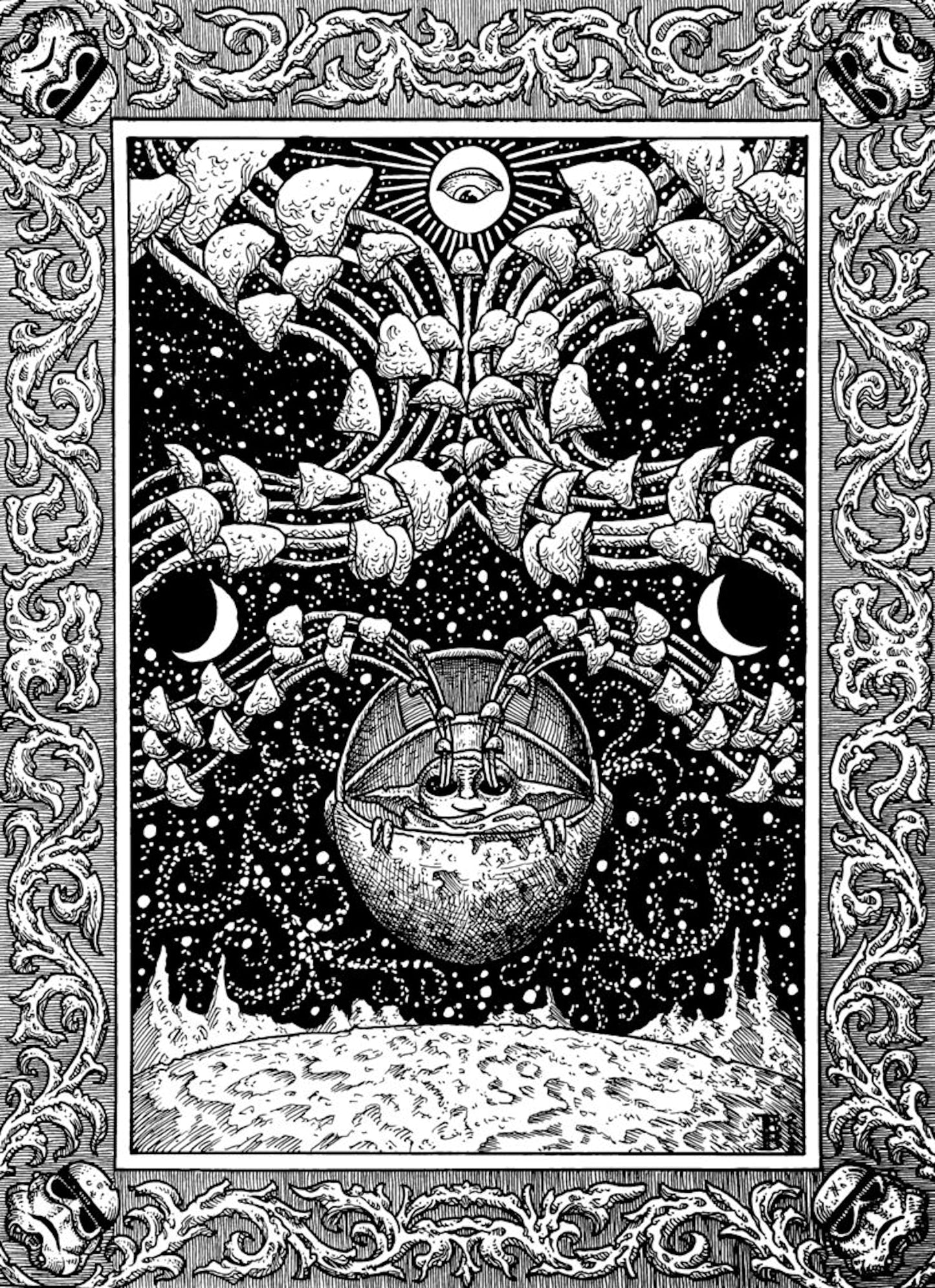 “Tripping Balls I Am” 9in x 12in LIMITED EDITION PRINT