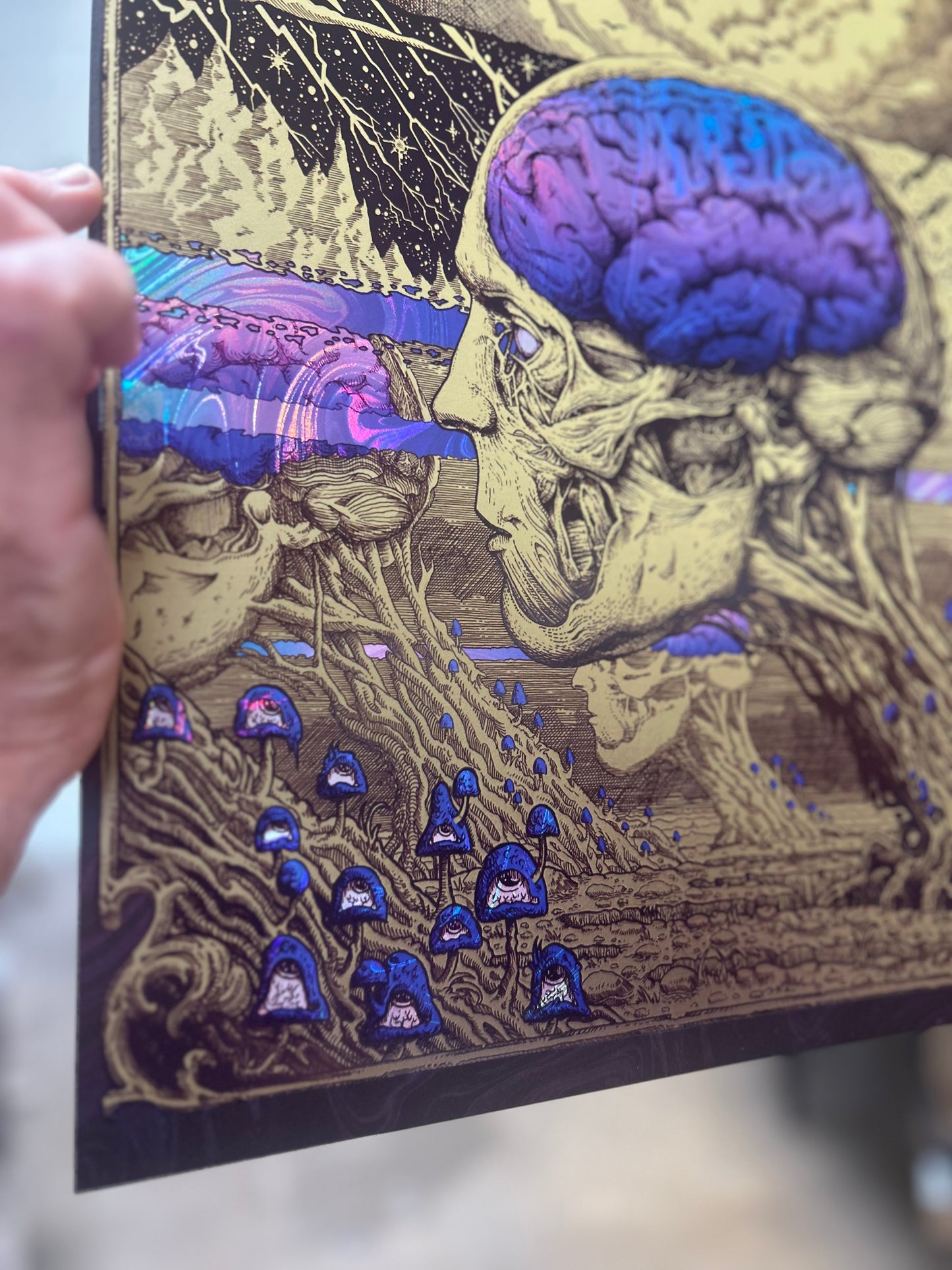 “REALM OF THE VEIL” 16in x 20in Limited Edition Foil Print (Standard)