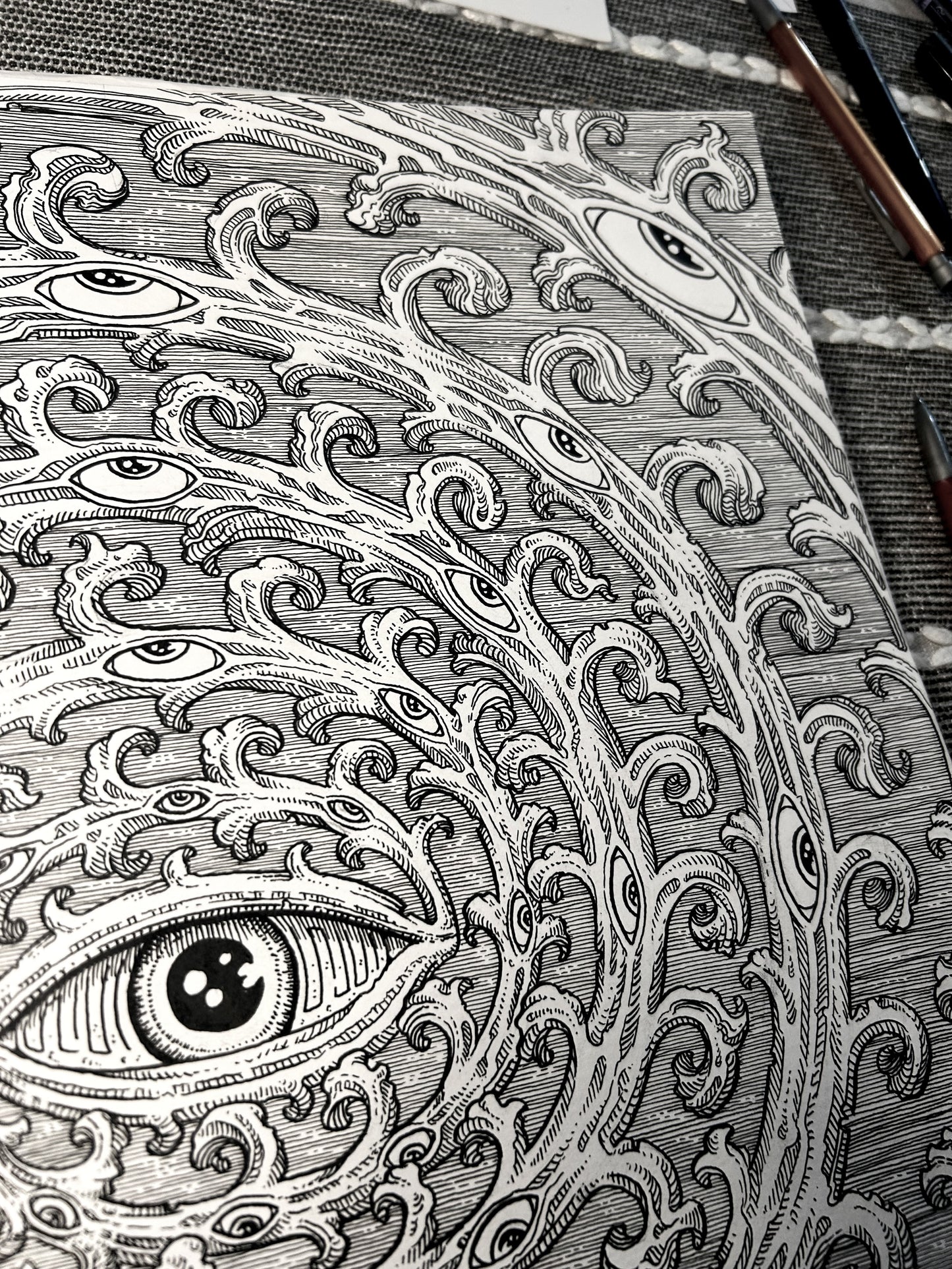 “PRESENCE” 14in x 17in ORIGINAL
