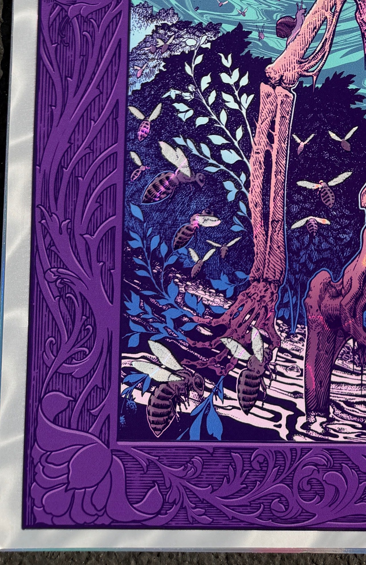 “APIANA” 18in x 24in LIMITED EDITION FOIL PRINT (Rare)