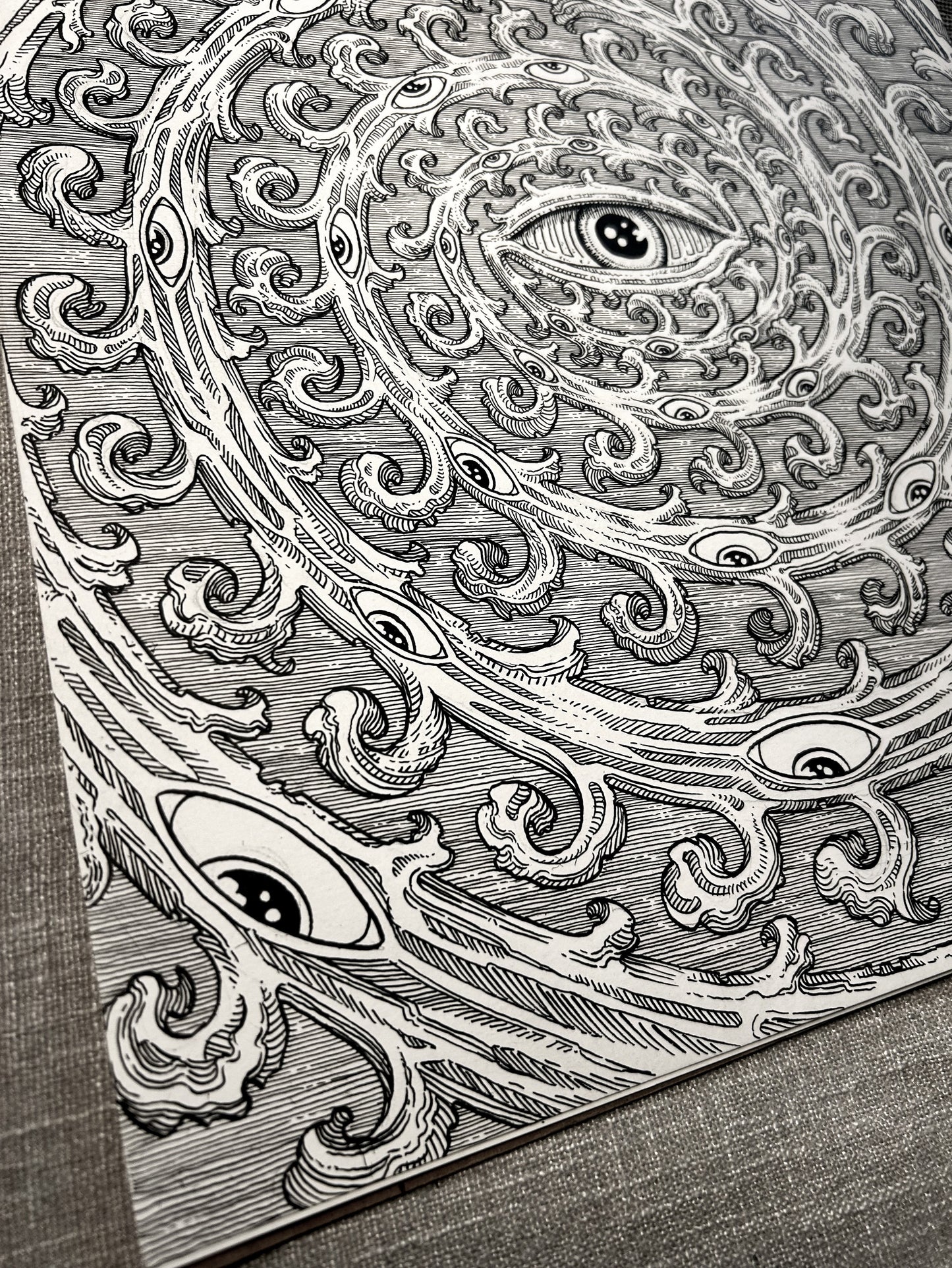 “PRESENCE” 14in x 17in ORIGINAL