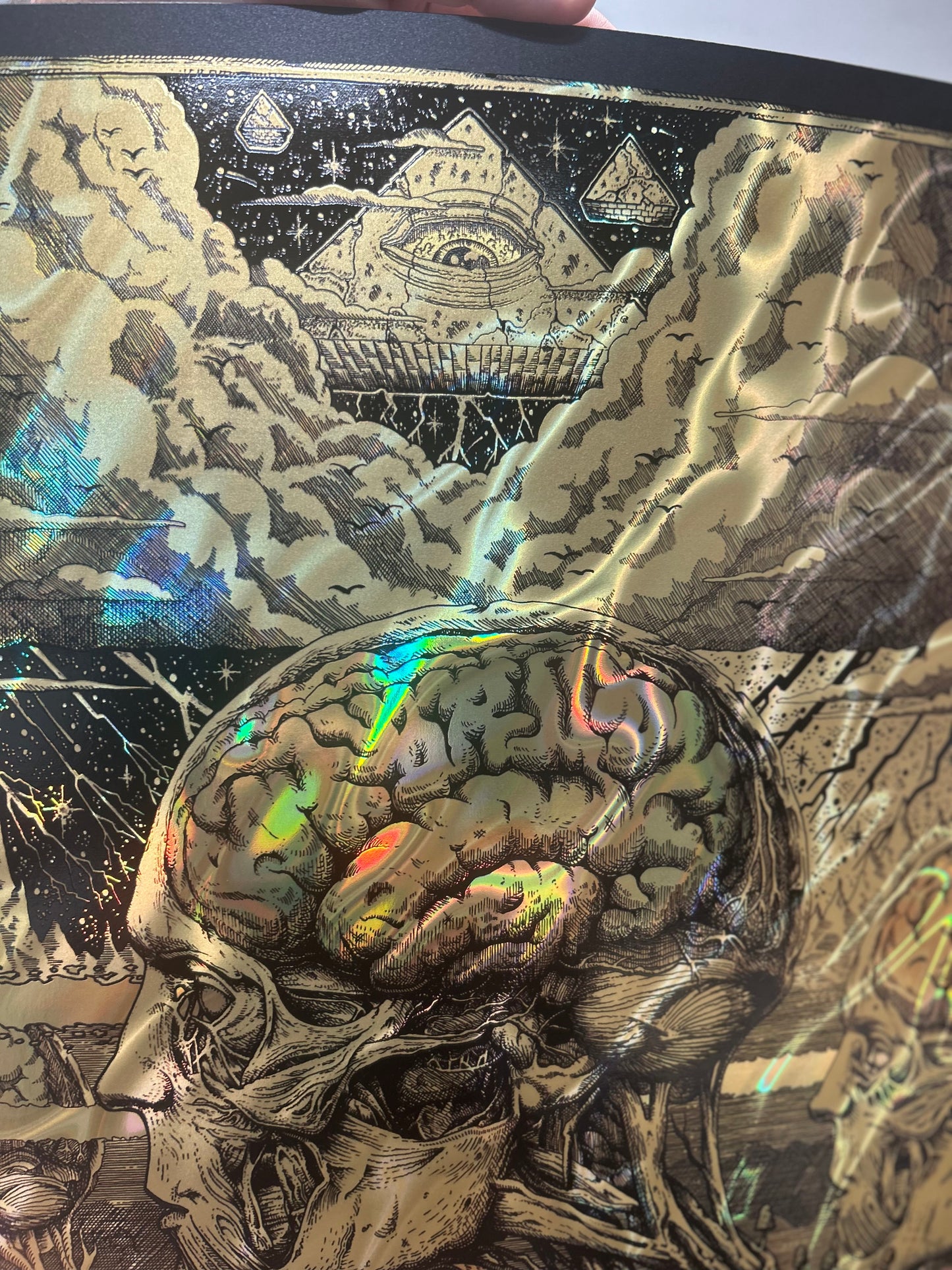 “REALM OF THE VEIL” 16in x 20in Limited Edition Foil Print (Rare/Gold)