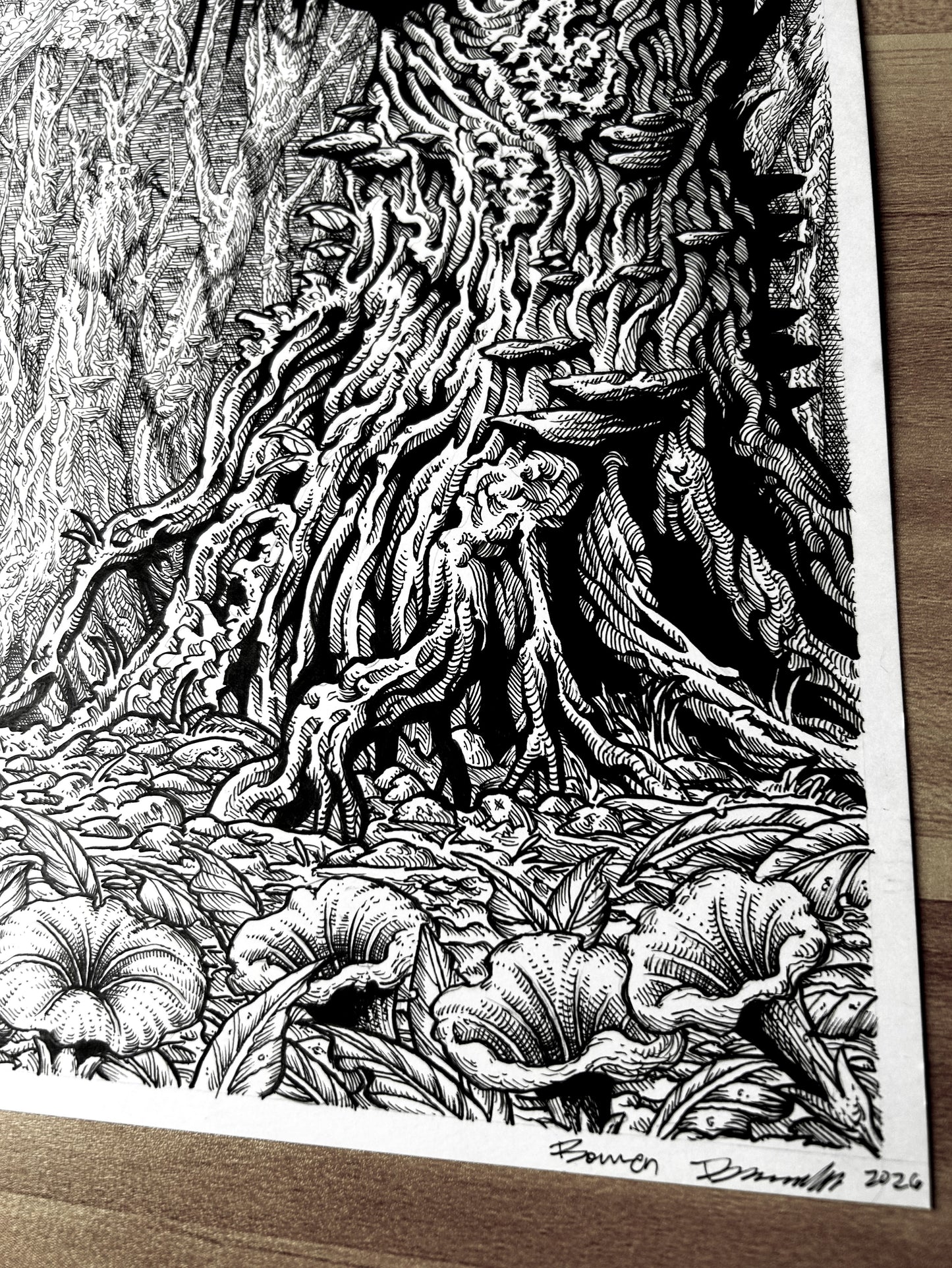 “EDEN” 11in x 17in ORIGINAL