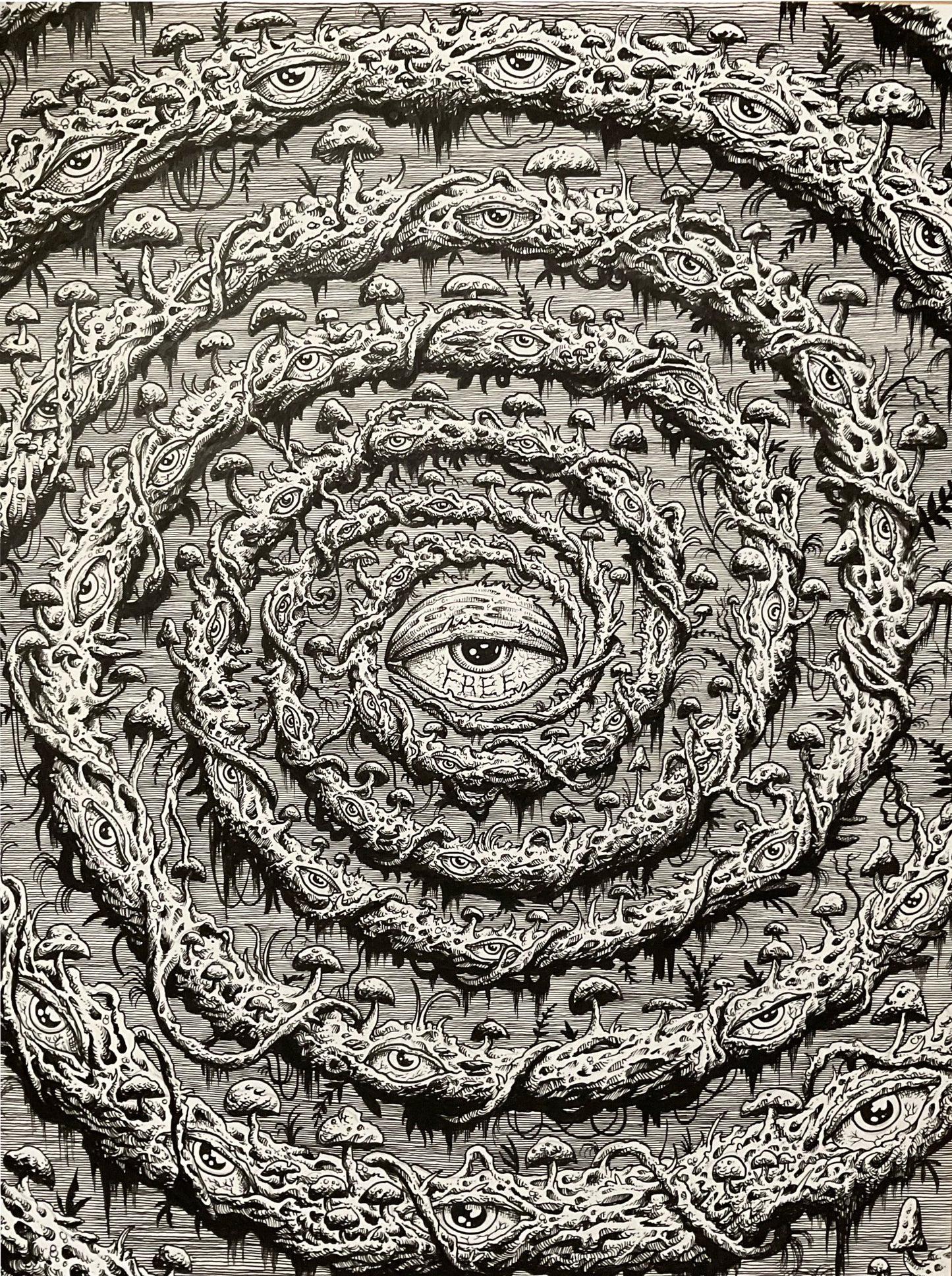 “FREE” 18in x 24in Limited Edition Print