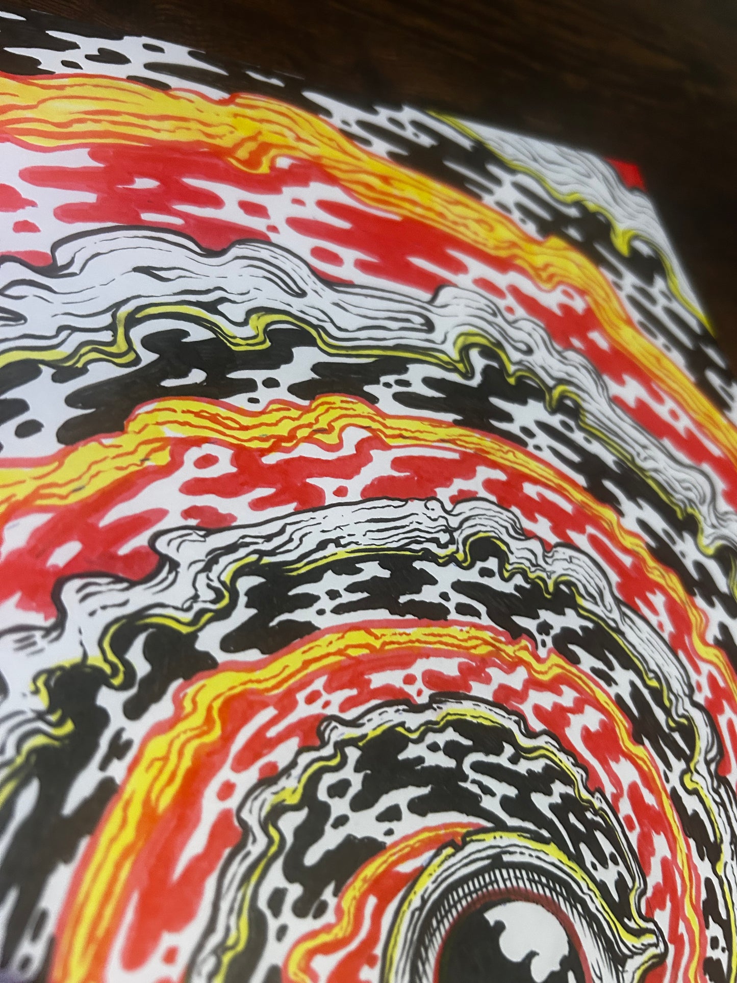 “ETERNAL FLAME” 11in x 17in ORIGINAL