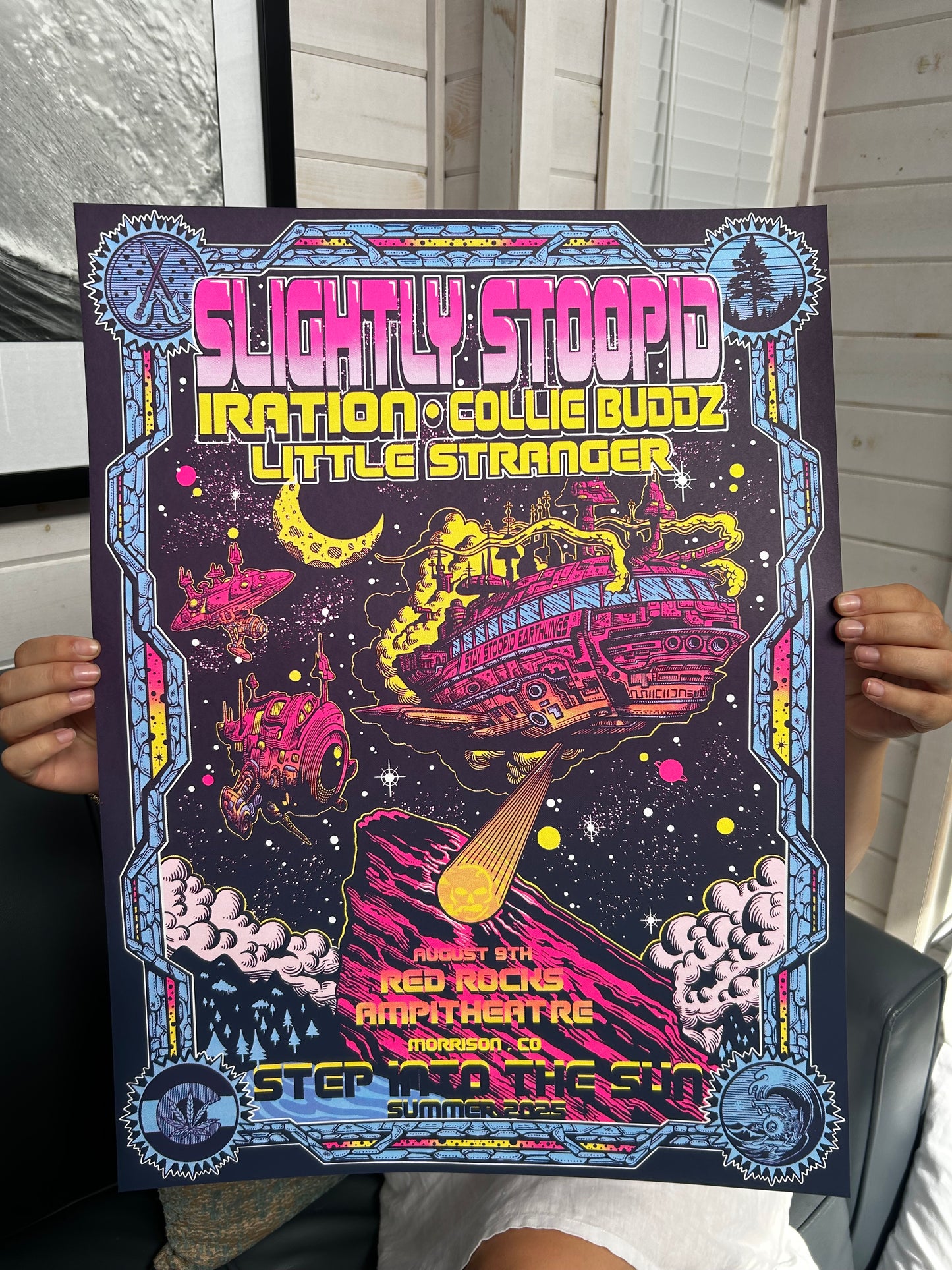 Slightly Stoopid Red Rocks 18in x 24in REGULAR POSTER