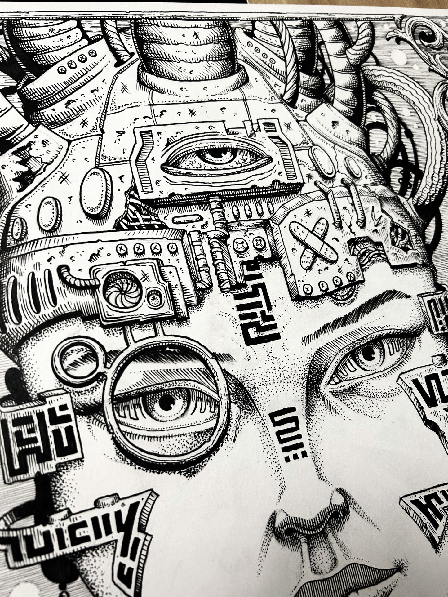 “THE ONE” 17in x 17in ORIGINAL