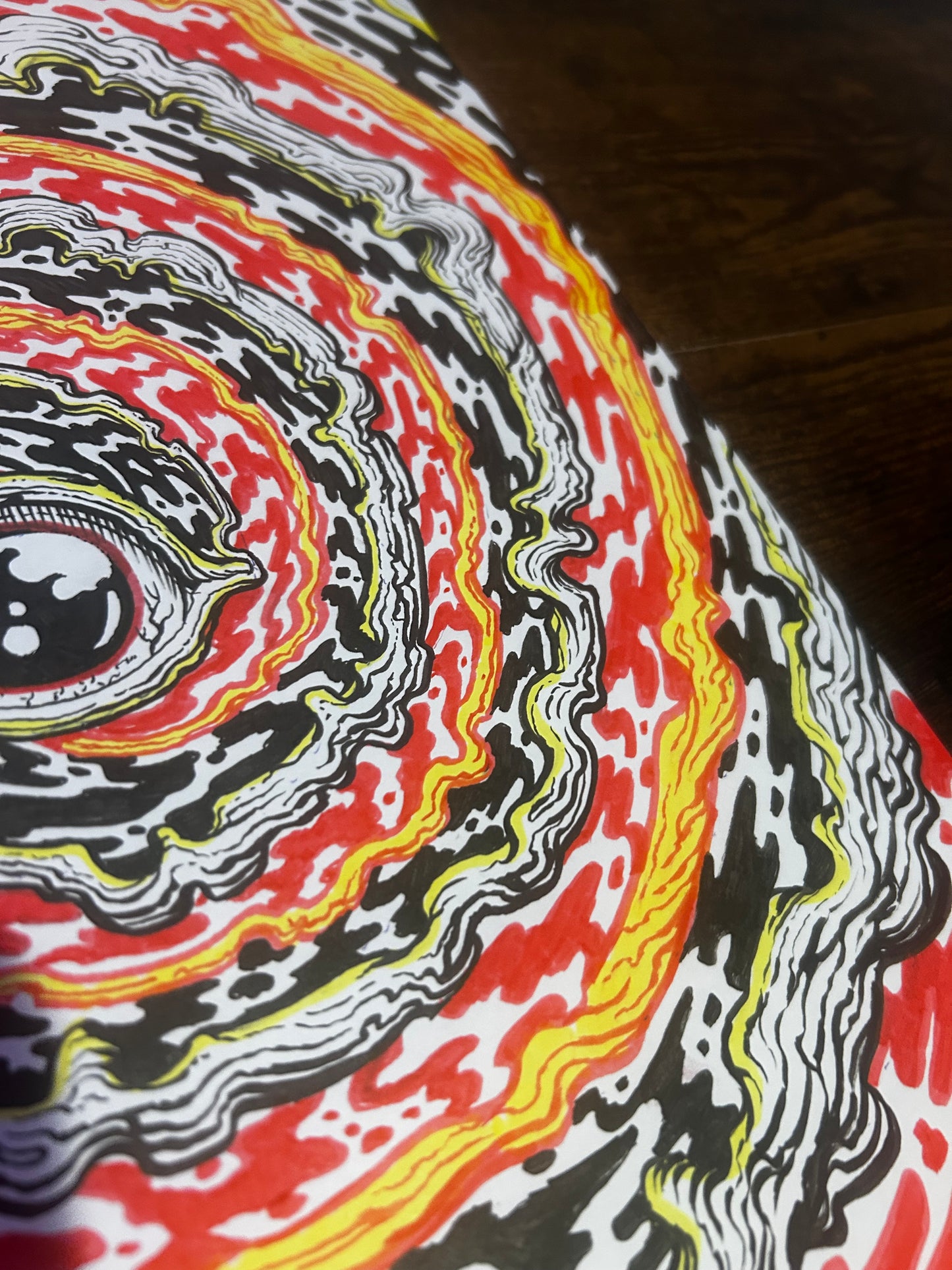 “ETERNAL FLAME” 11in x 17in ORIGINAL