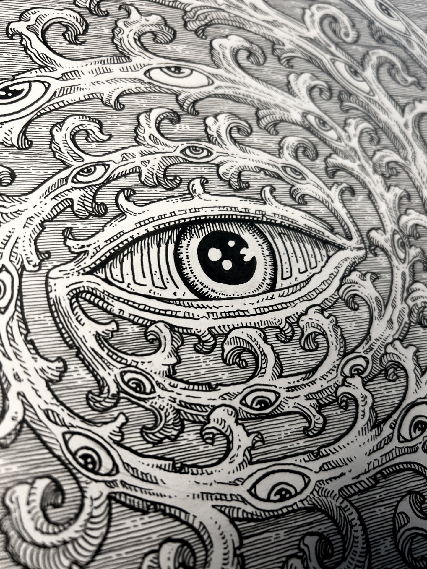 “PRESENCE” 14in x 17in ORIGINAL