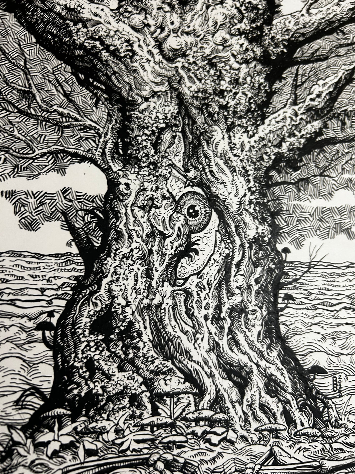 “INTERDIMENSIONAL AWARENESS” 12in x 18in LIMITED EDITION PRINT