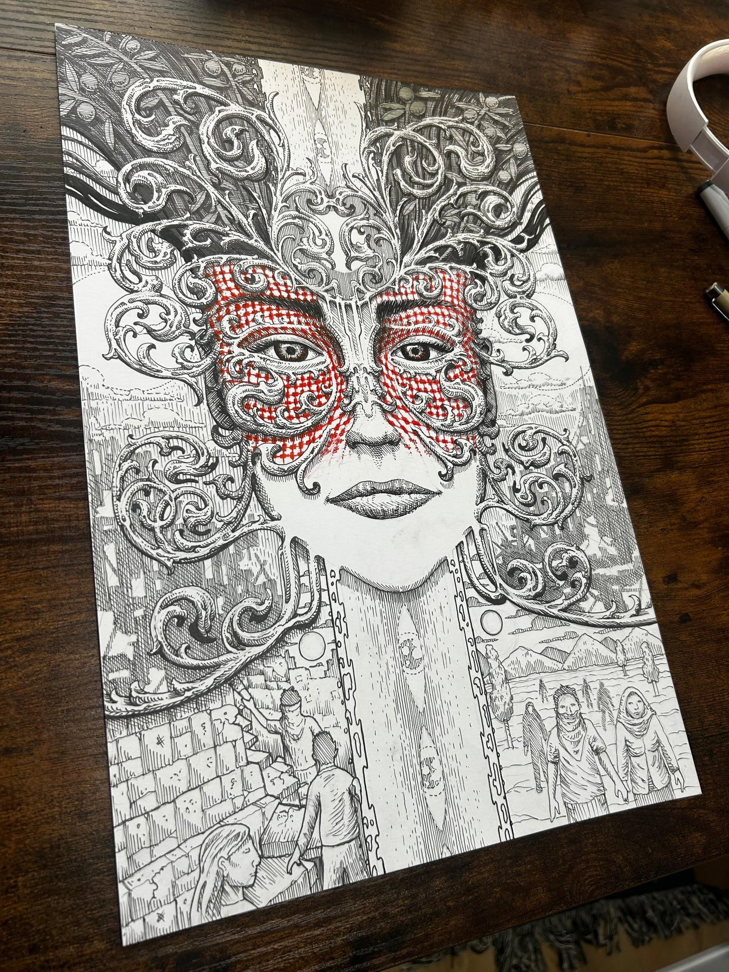 “THE HOPE OF GAZA” 11in x 17in Limited Edition Print