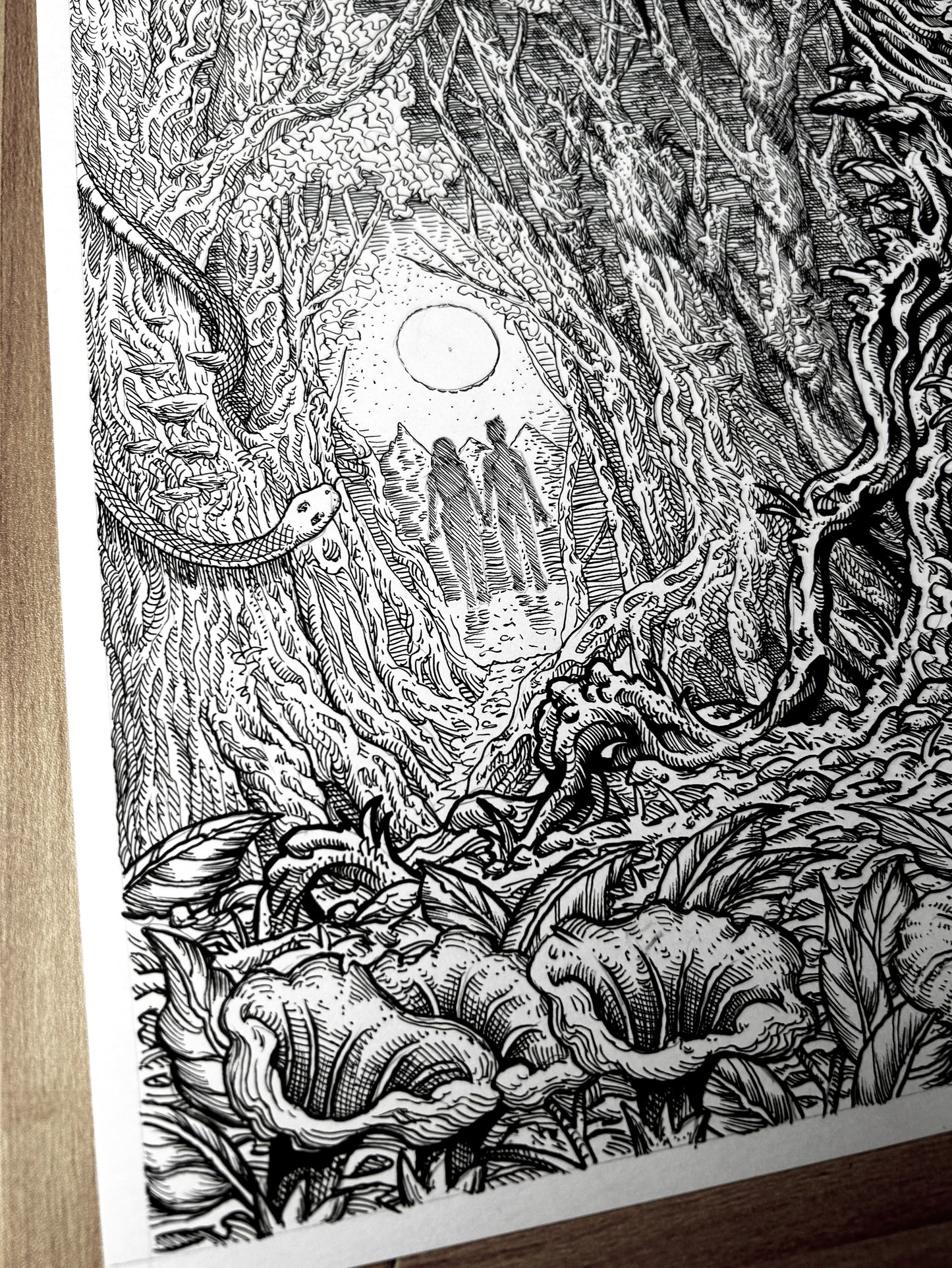 “EDEN” 11in x 17in ORIGINAL