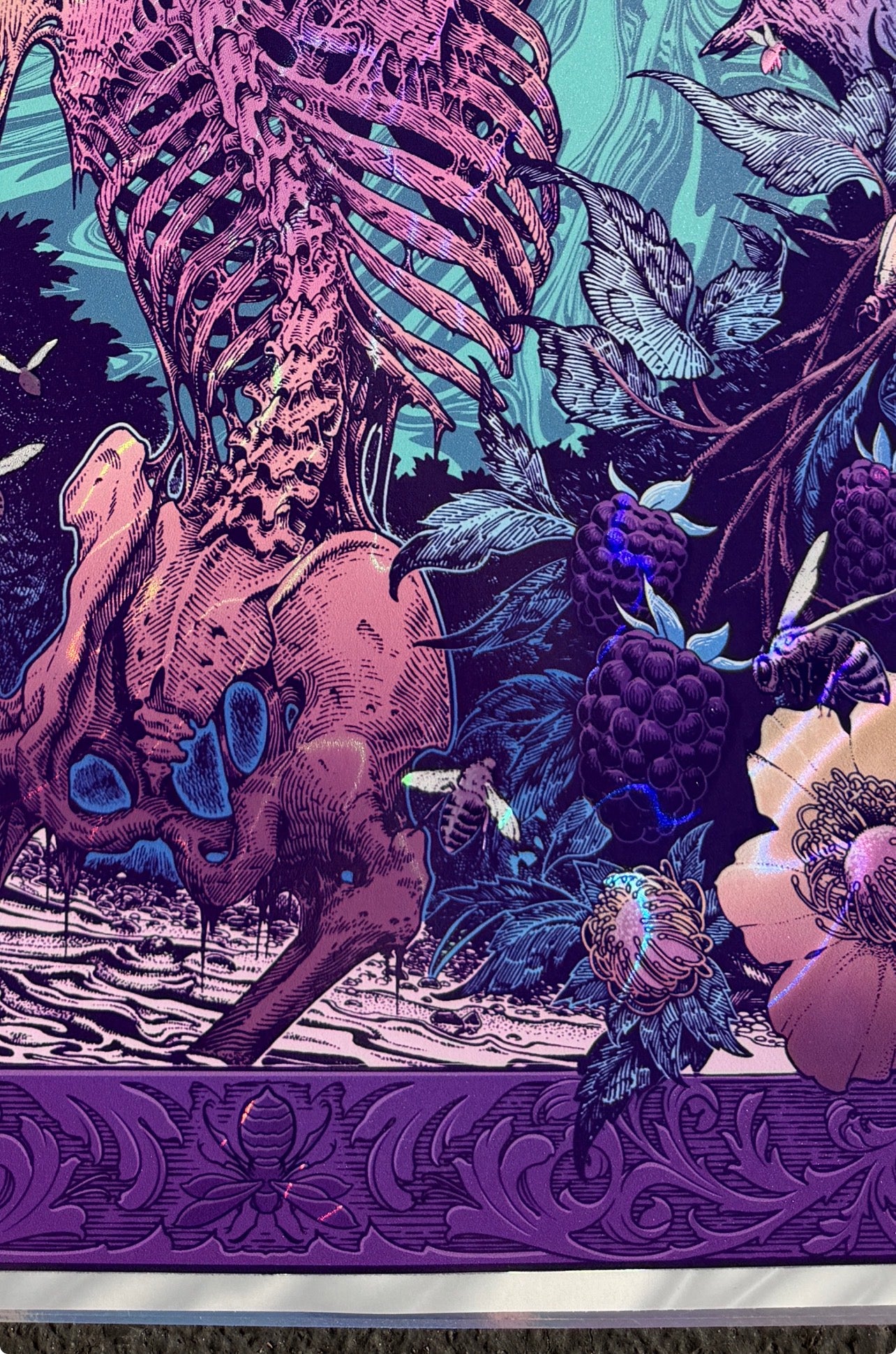 “APIANA” 18in x 24in LIMITED EDITION FOIL PRINT (Rare)