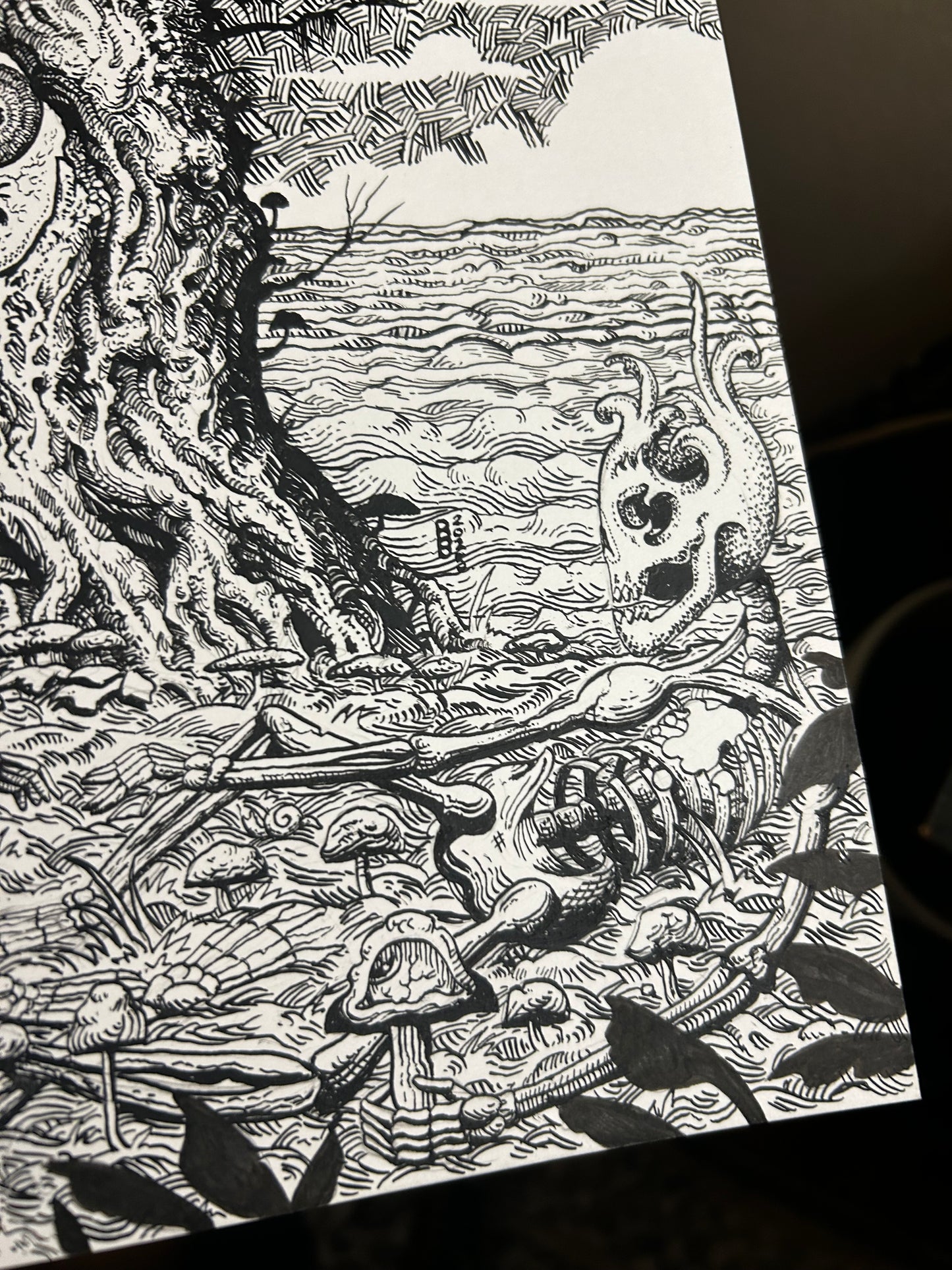 “INTERDIMENSIONAL AWARENESS” 12in x 18in LIMITED EDITION PRINT