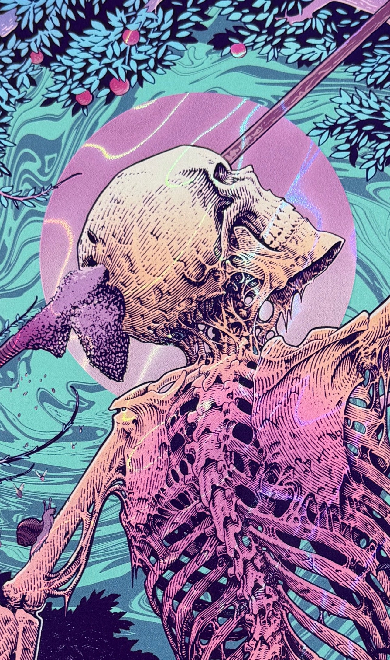 “APIANA” 18in x 24in LIMITED EDITION FOIL PRINT (Rare)