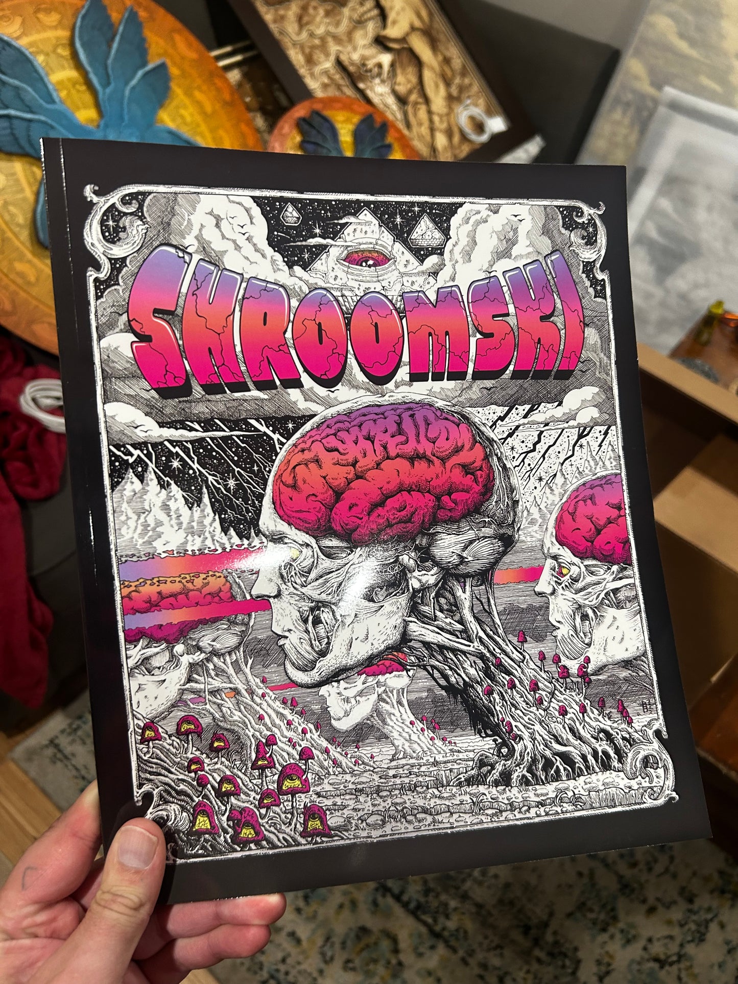 Signed SHROOMSKI Magazine (Black/White/Color variant)