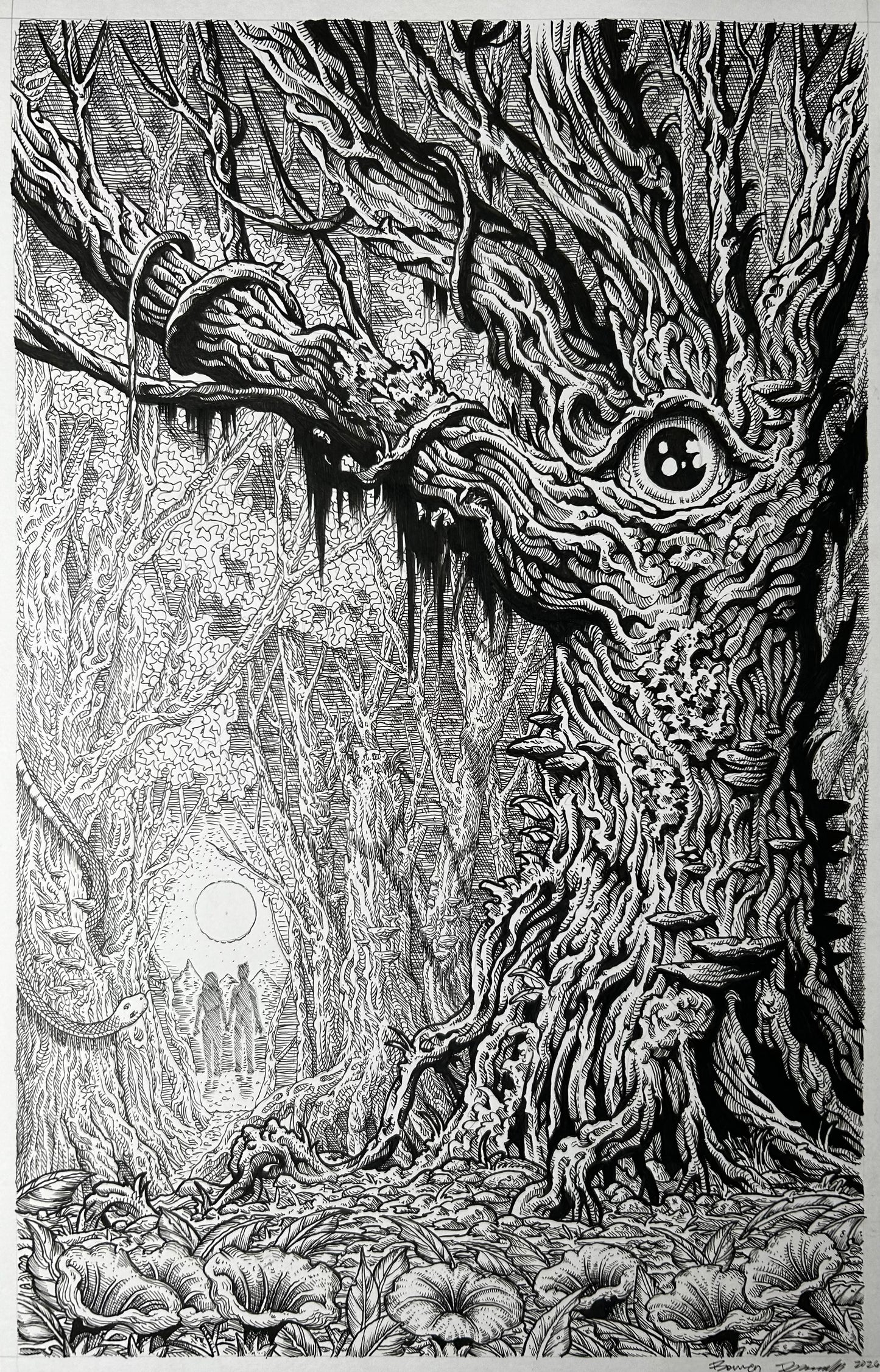 “EDEN” 11in x 17in ORIGINAL