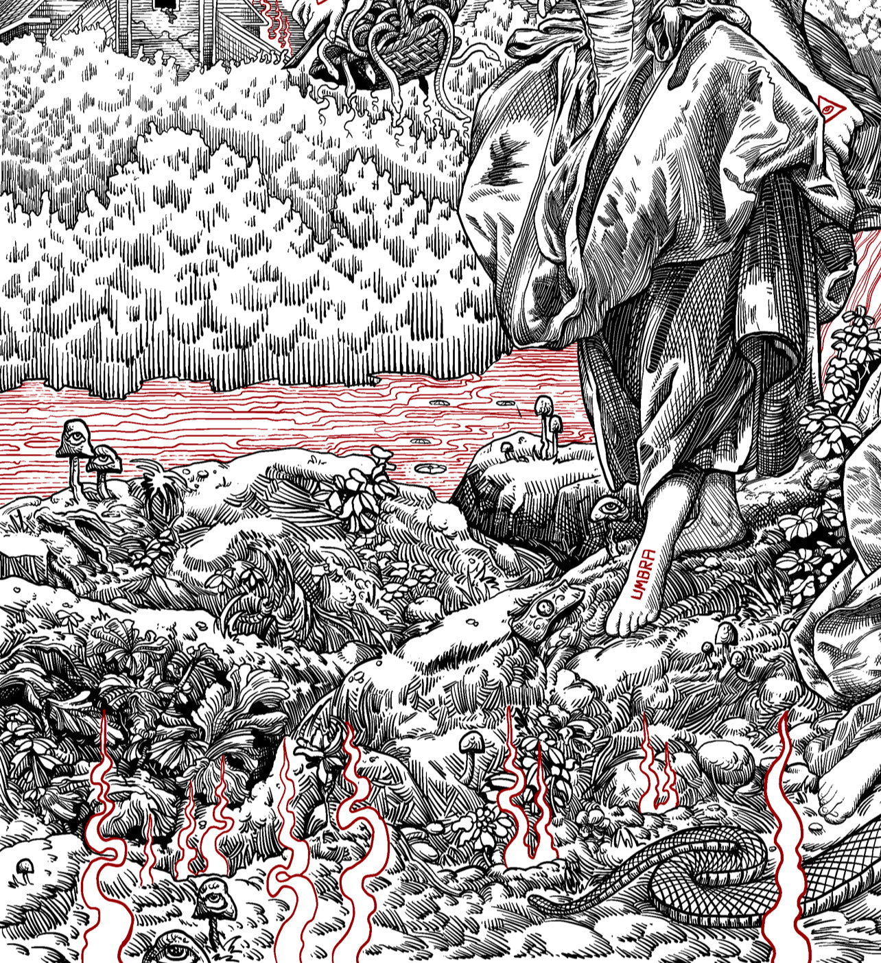 “THE LOVER’S DEATH” 16in x 20in LIMITED EDITION PRINT