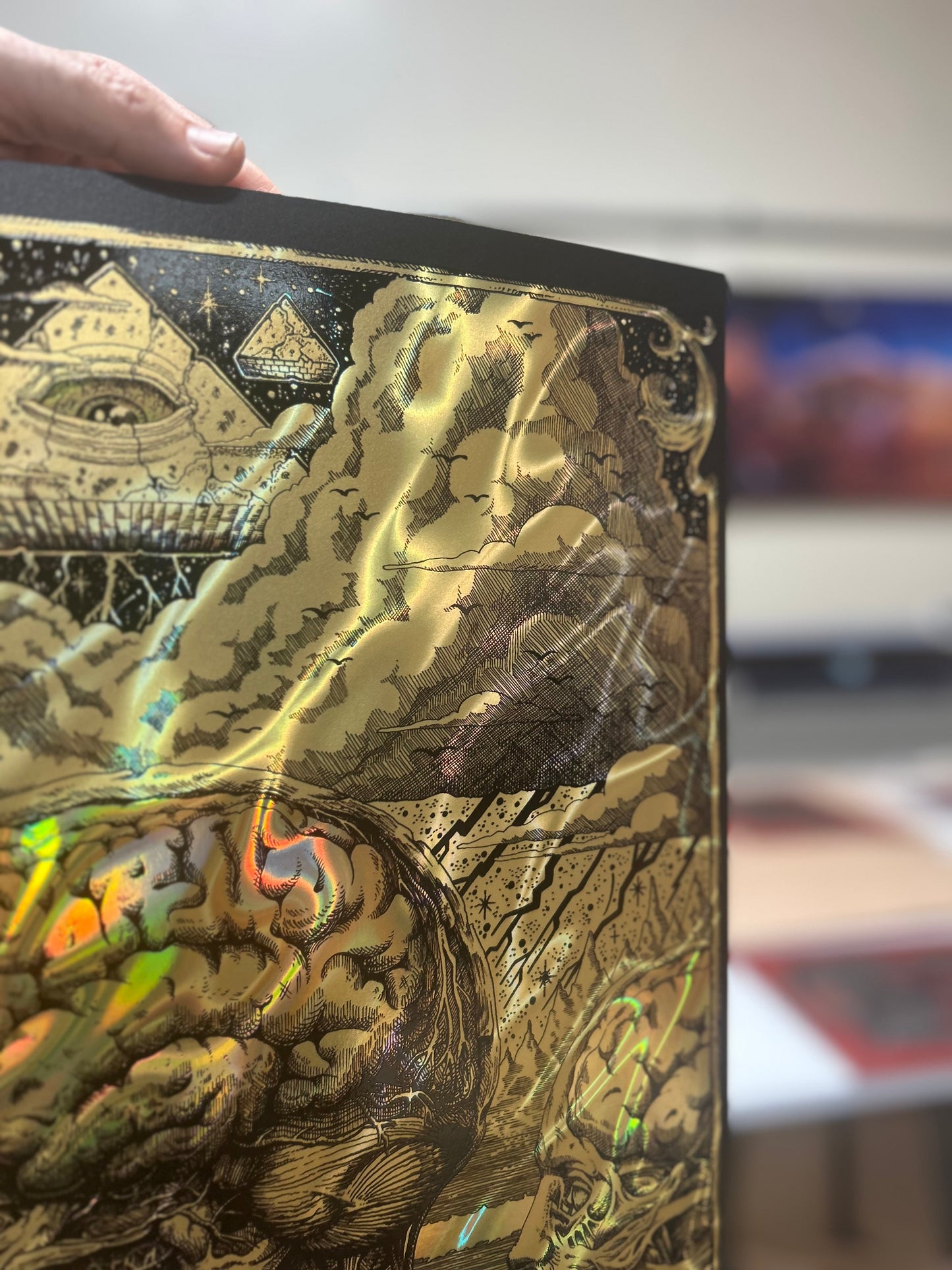 “REALM OF THE VEIL” 16in x 20in Limited Edition Foil Print (Rare/Gold)