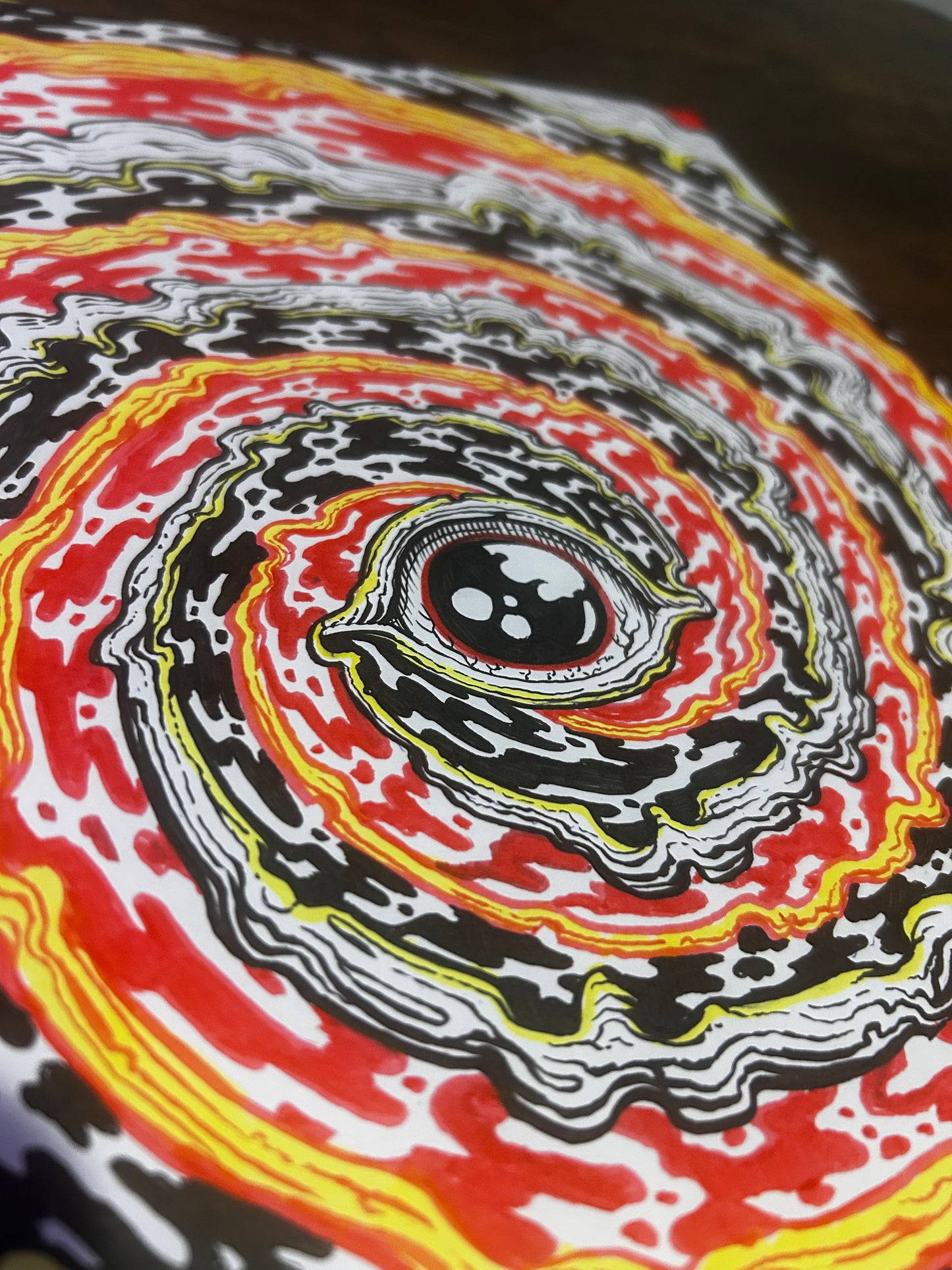 “ETERNAL FLAME” 11in x 17in ORIGINAL