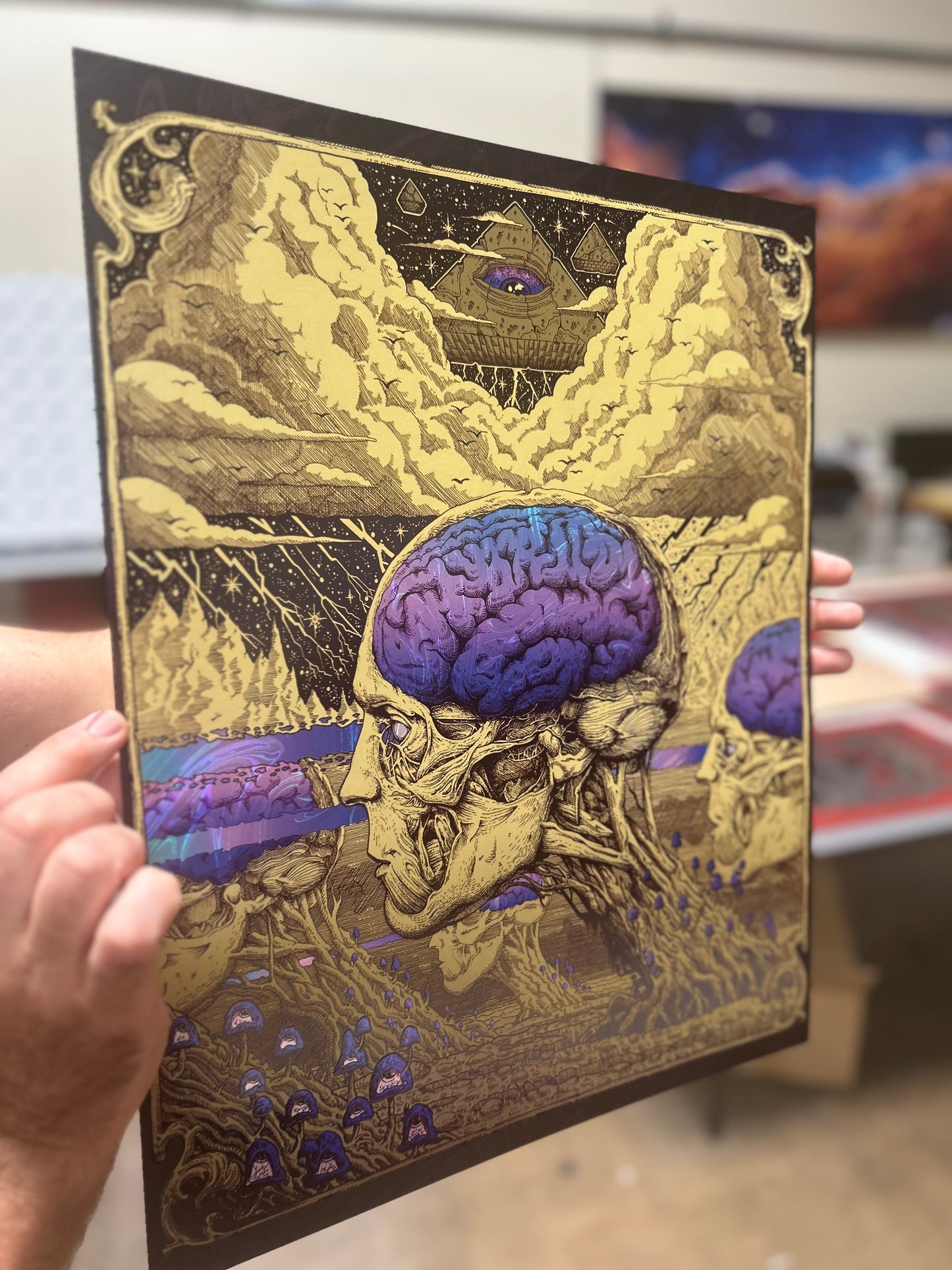 “REALM OF THE VEIL” 16in x 20in Limited Edition Foil Print (Standard)