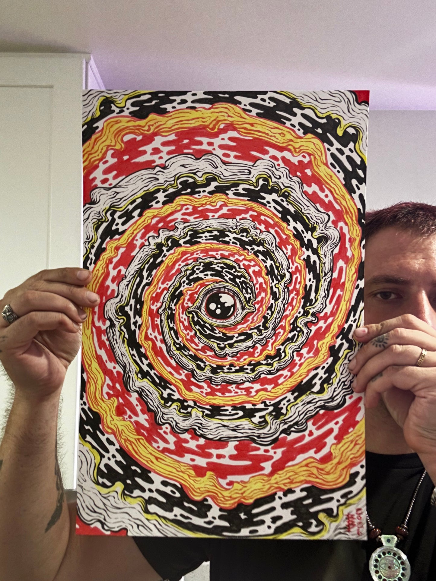 “ETERNAL FLAME” 11in x 17in ORIGINAL