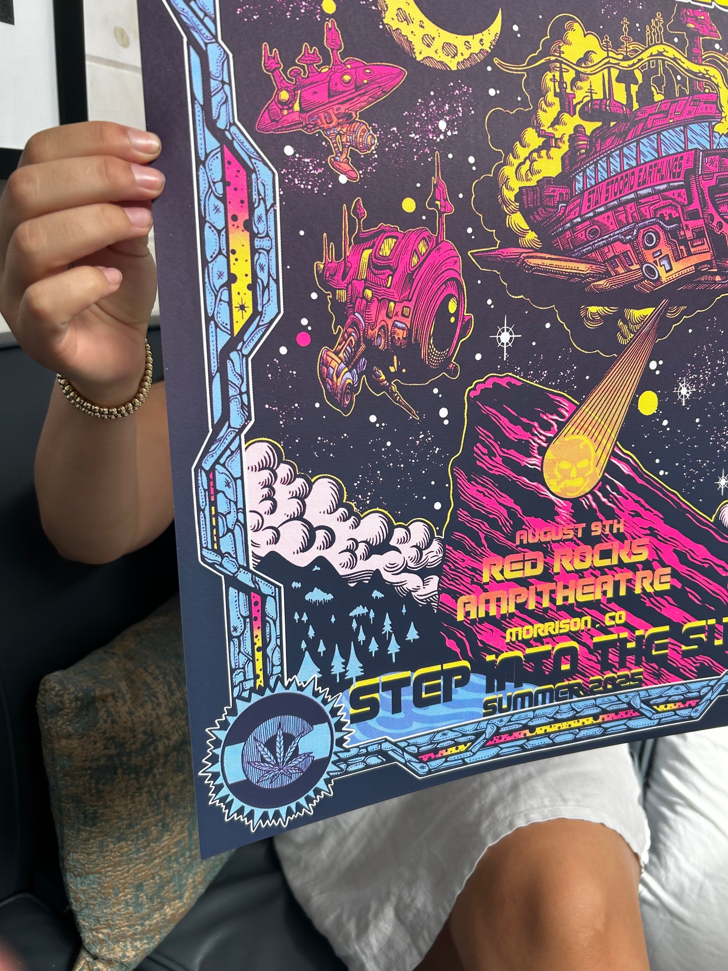 Slightly Stoopid Red Rocks 18in x 24in REGULAR POSTER