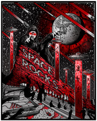 “ATLIENS 2025 OFFICIAL RED ROCKS POSTER” 16in x 20in LICENSED/LIMITED EDITION PRINT
