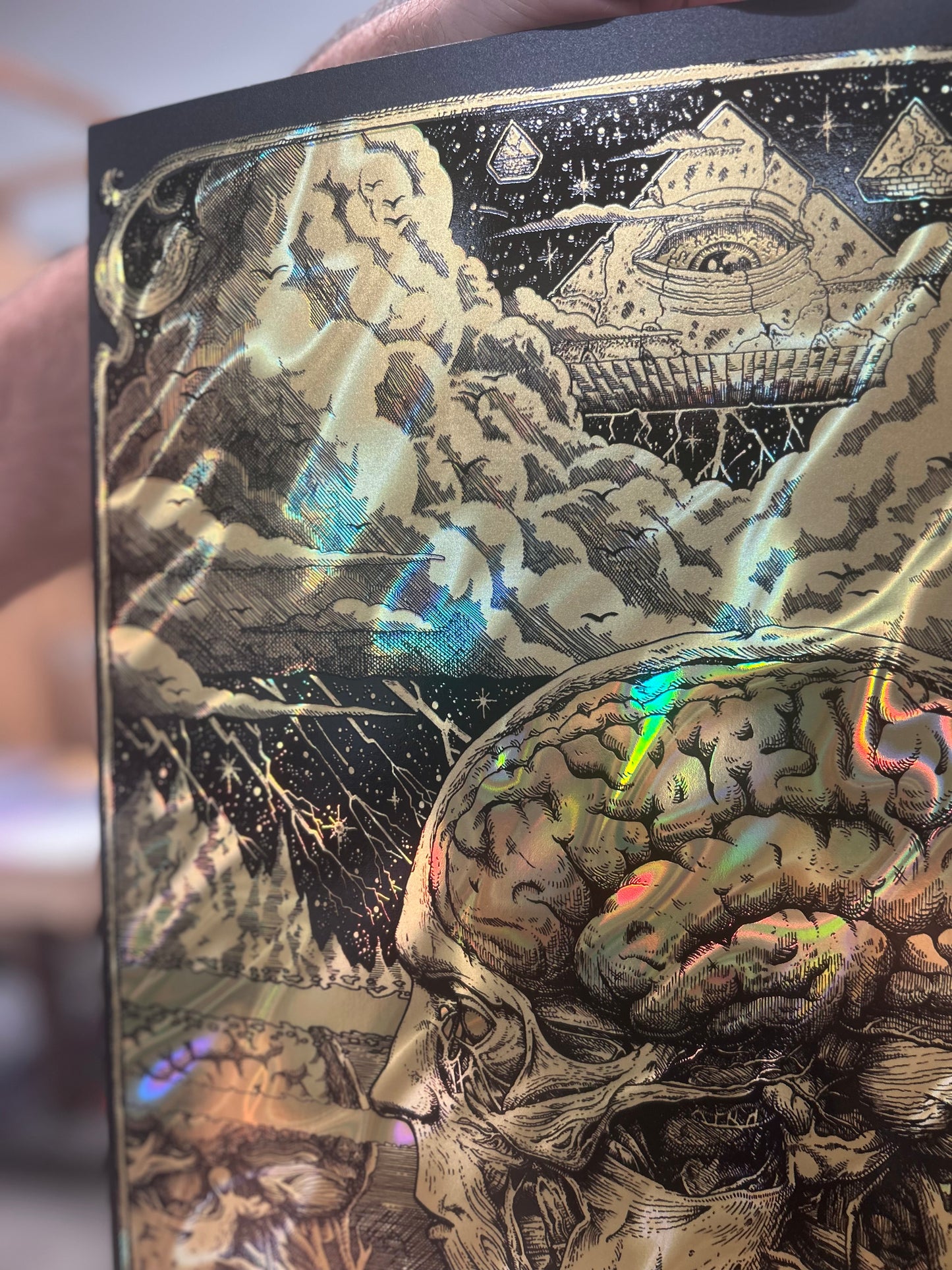 “REALM OF THE VEIL” 16in x 20in Limited Edition Foil Print (Rare/Gold)