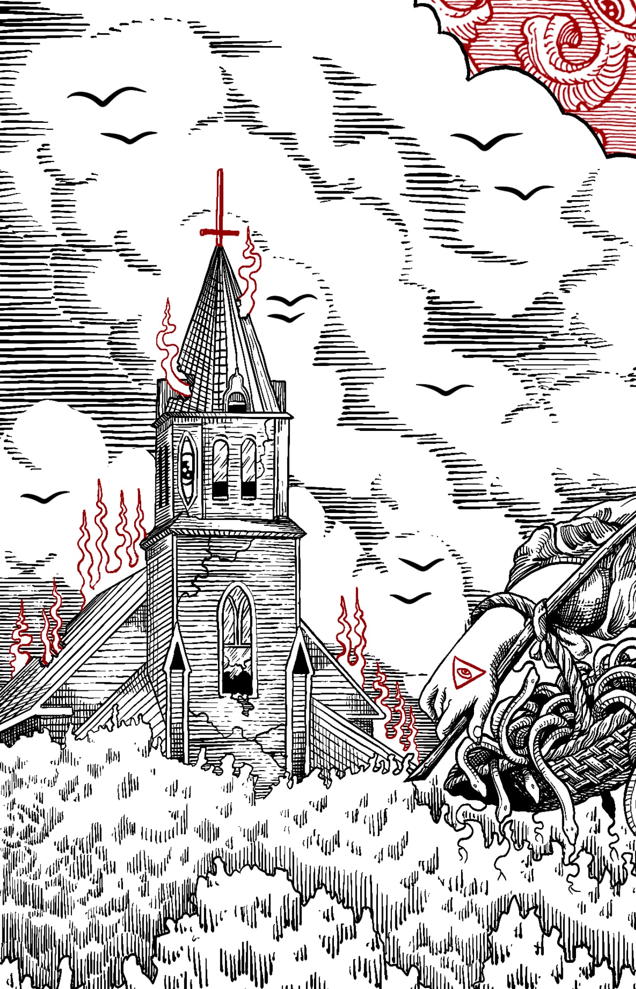 “THE LOVER’S DEATH” 16in x 20in LIMITED EDITION PRINT